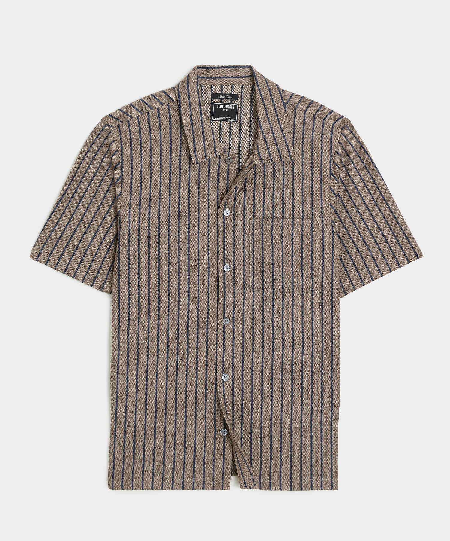 Linen-Cotton Polo