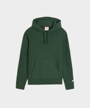 Champion Midweight Popover Hoodie Sweatshirt in Evergreen