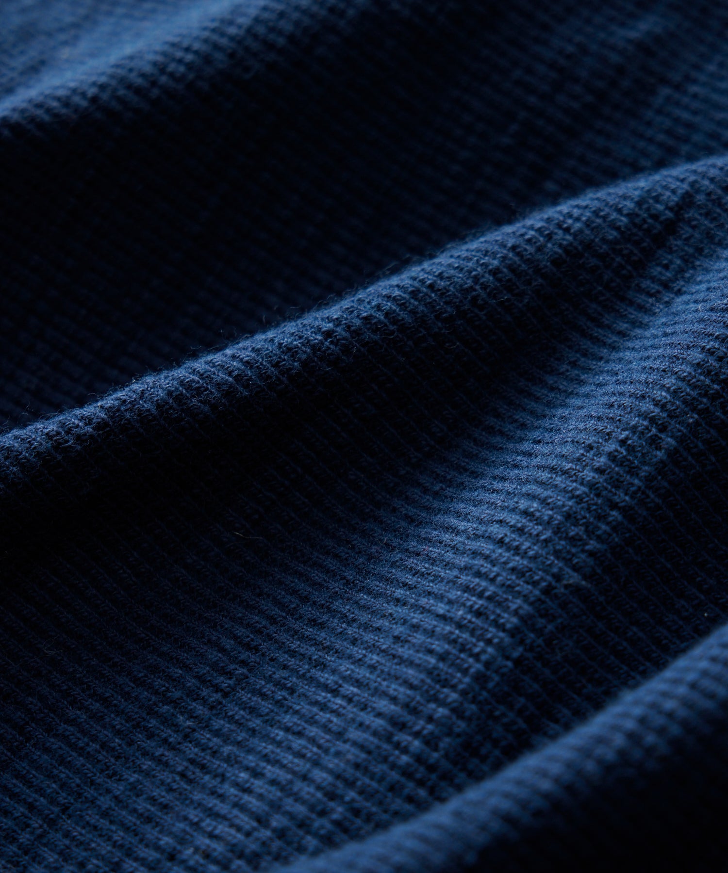 Lightweight Mini Waffle Henley - Image 6