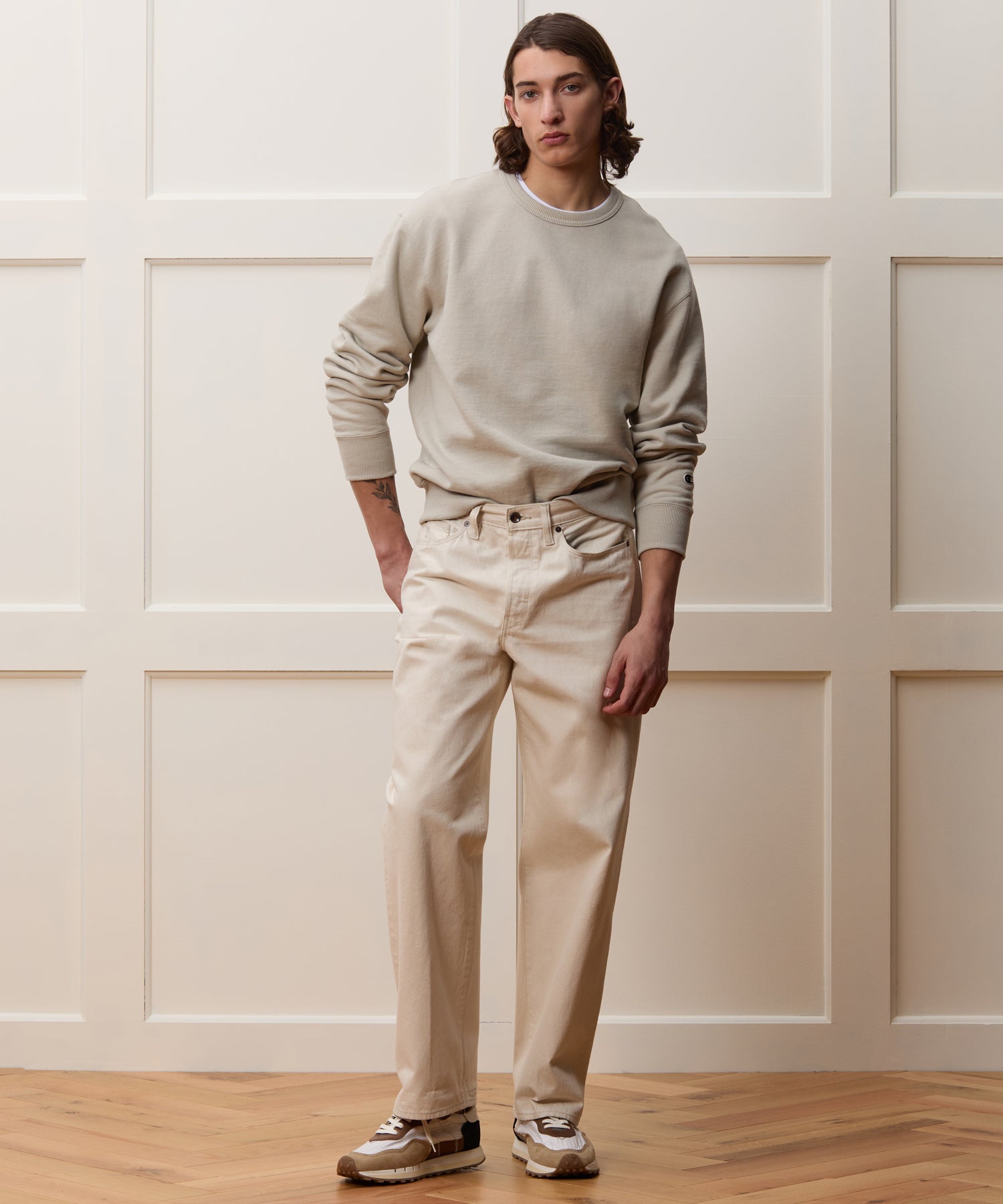 Relaxed Lightweight Japanese Selvedge Jean in Canvas - Image 3