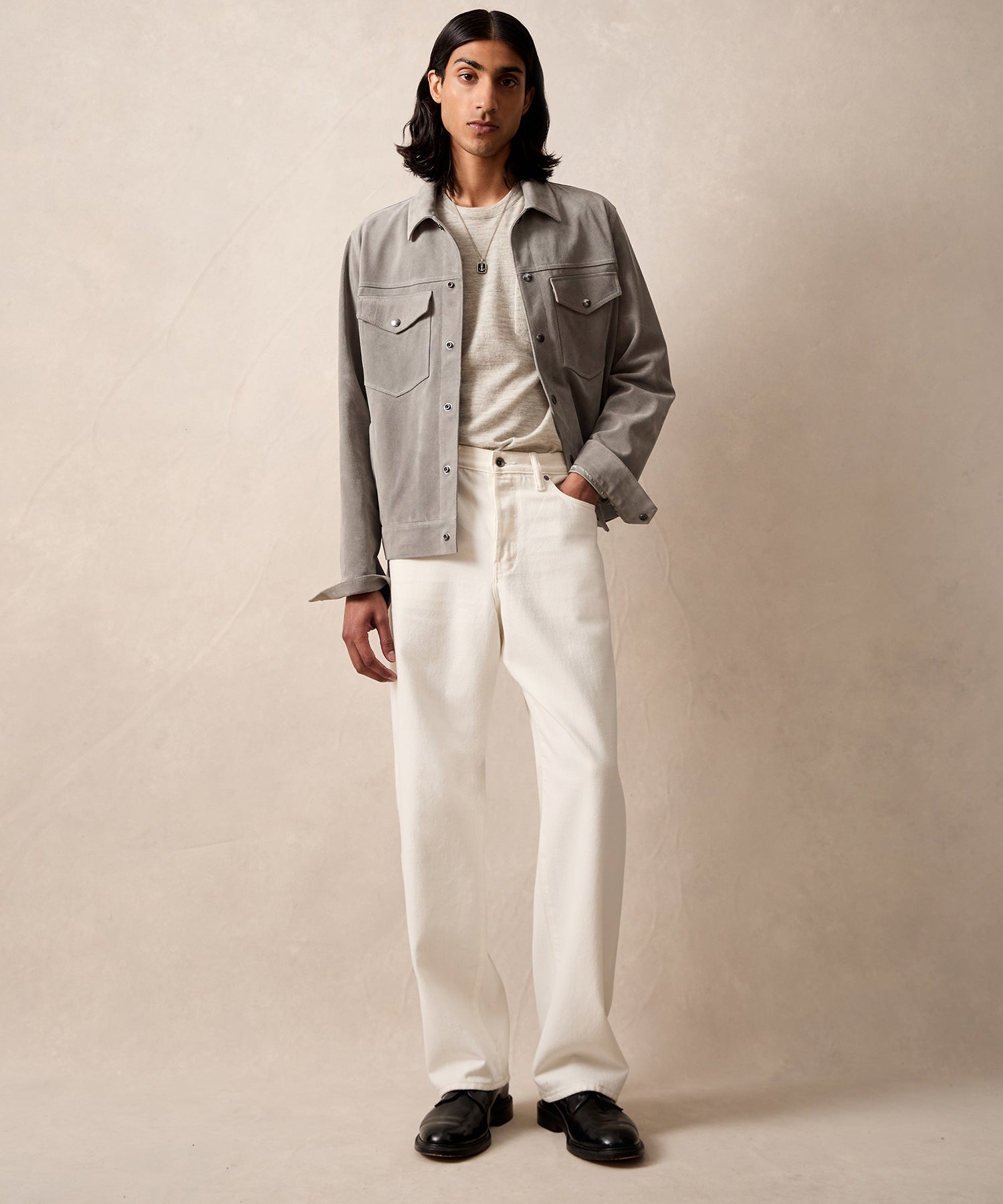 Italian Suede Dylan Jacket - Image 4