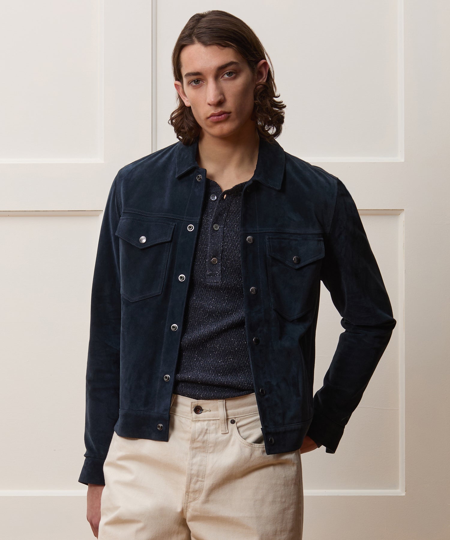 Italian Suede Dylan Jacket - Image 2