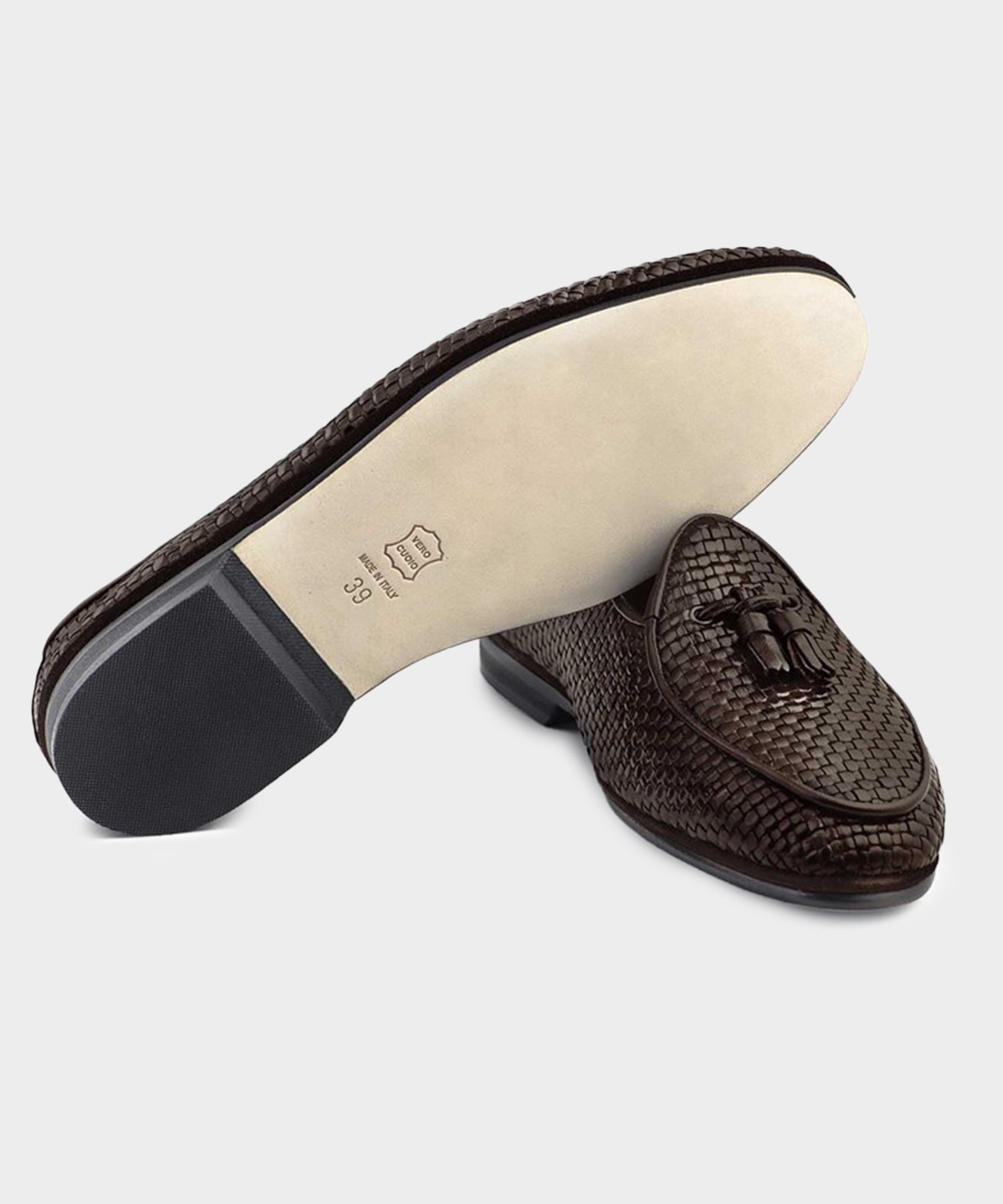 Todd Snyder X Rubinacci Woven Leather Marphy Loafer - Image 9