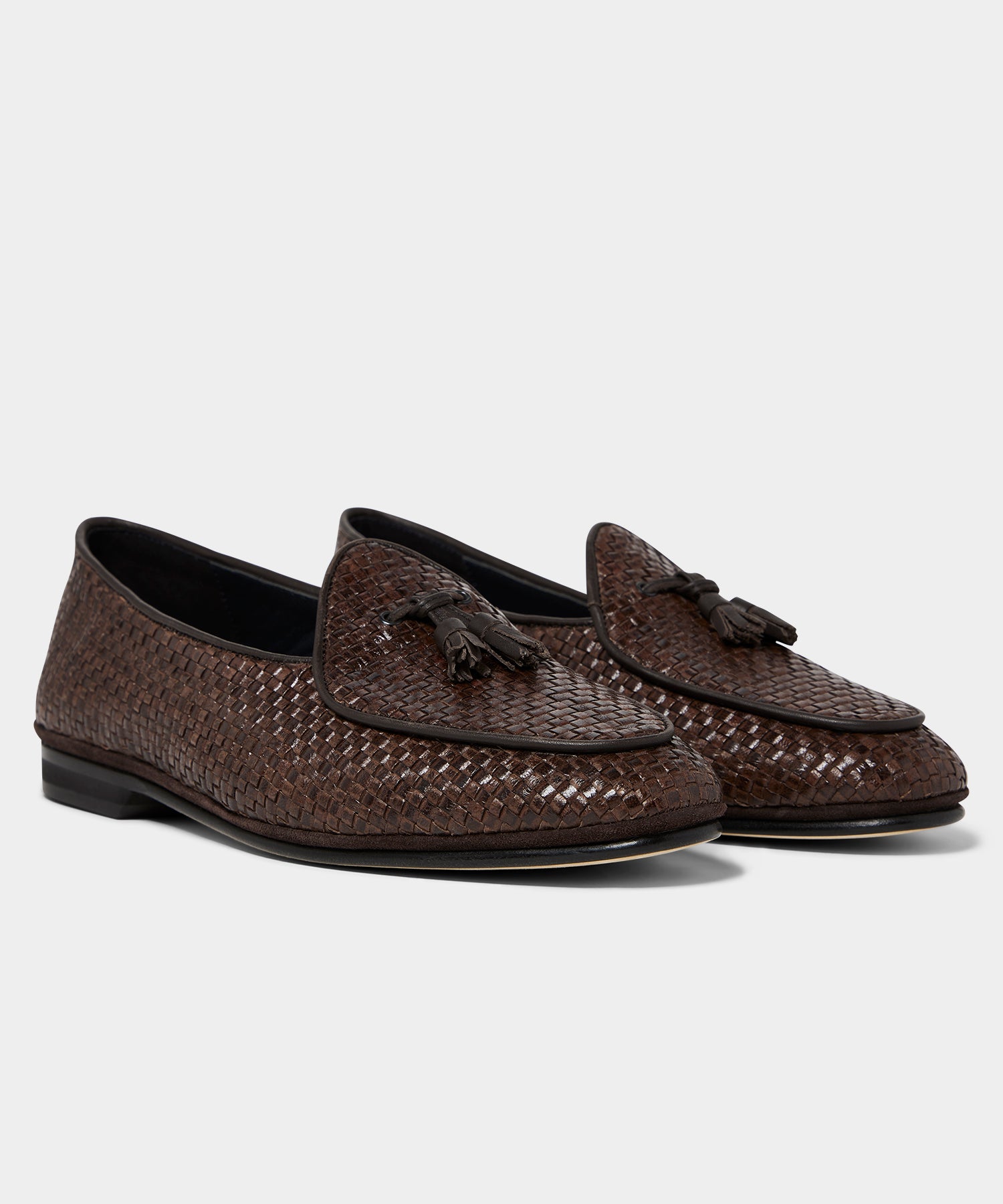 Todd Snyder X Rubinacci Woven Leather Marphy Loafer - Image 3