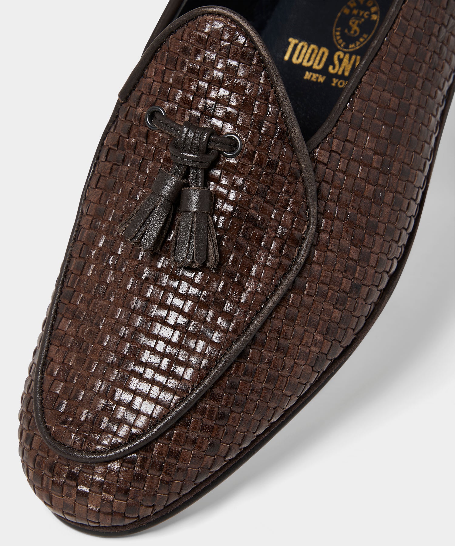 Todd Snyder X Rubinacci Woven Leather Marphy Loafer - Image 7