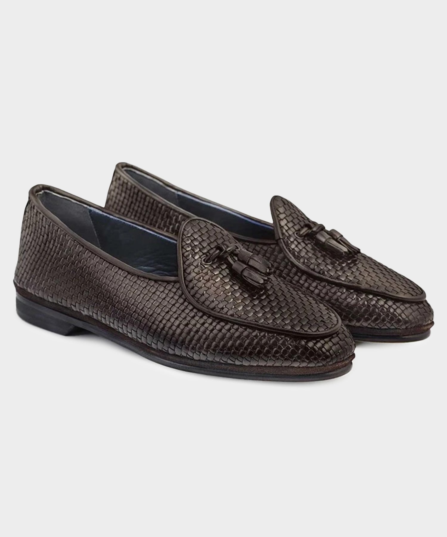 Todd Snyder X Rubinacci Woven Leather Marphy Loafer - Image 8