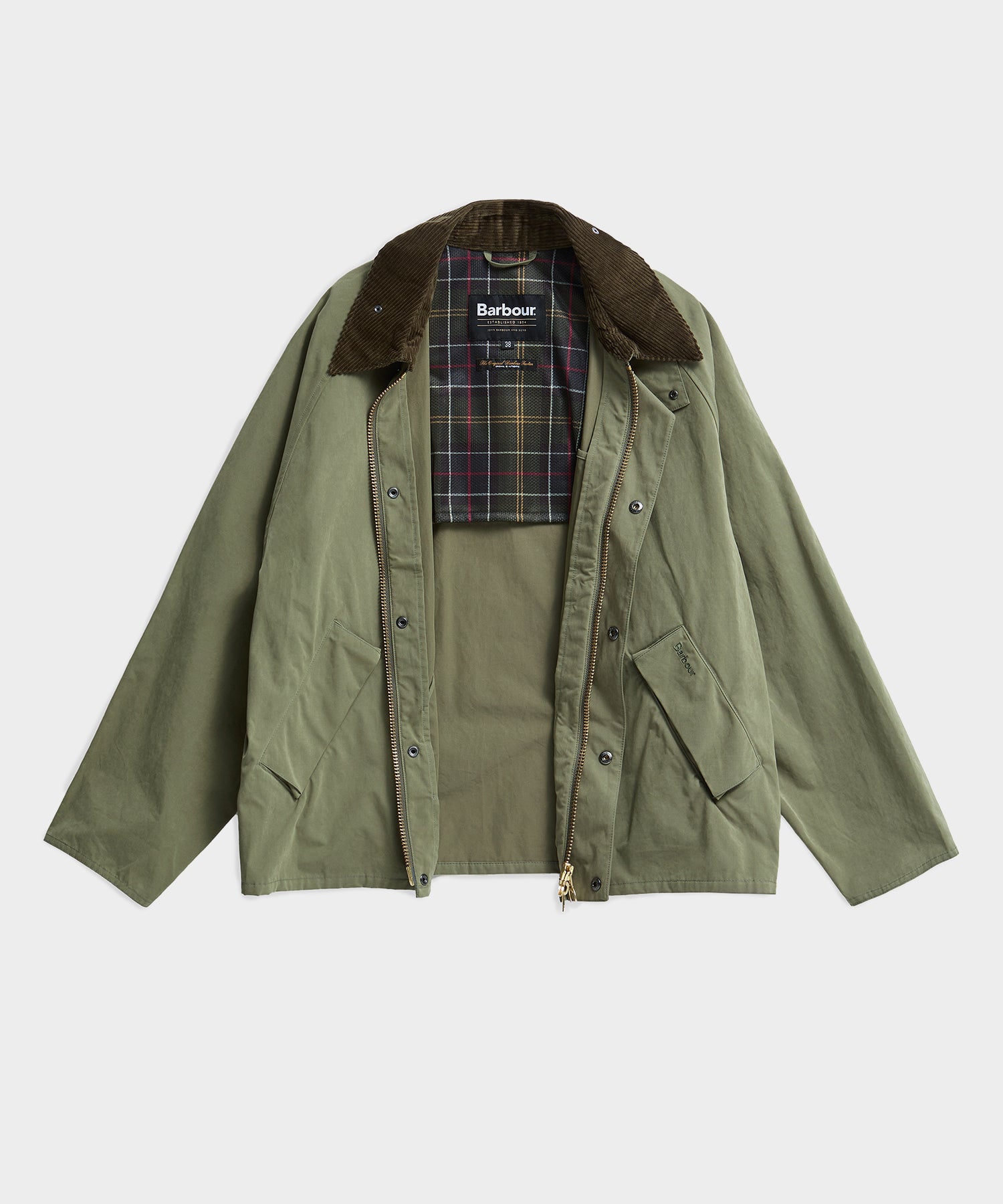 Barbour Transport Jacket in Fern - Image 6