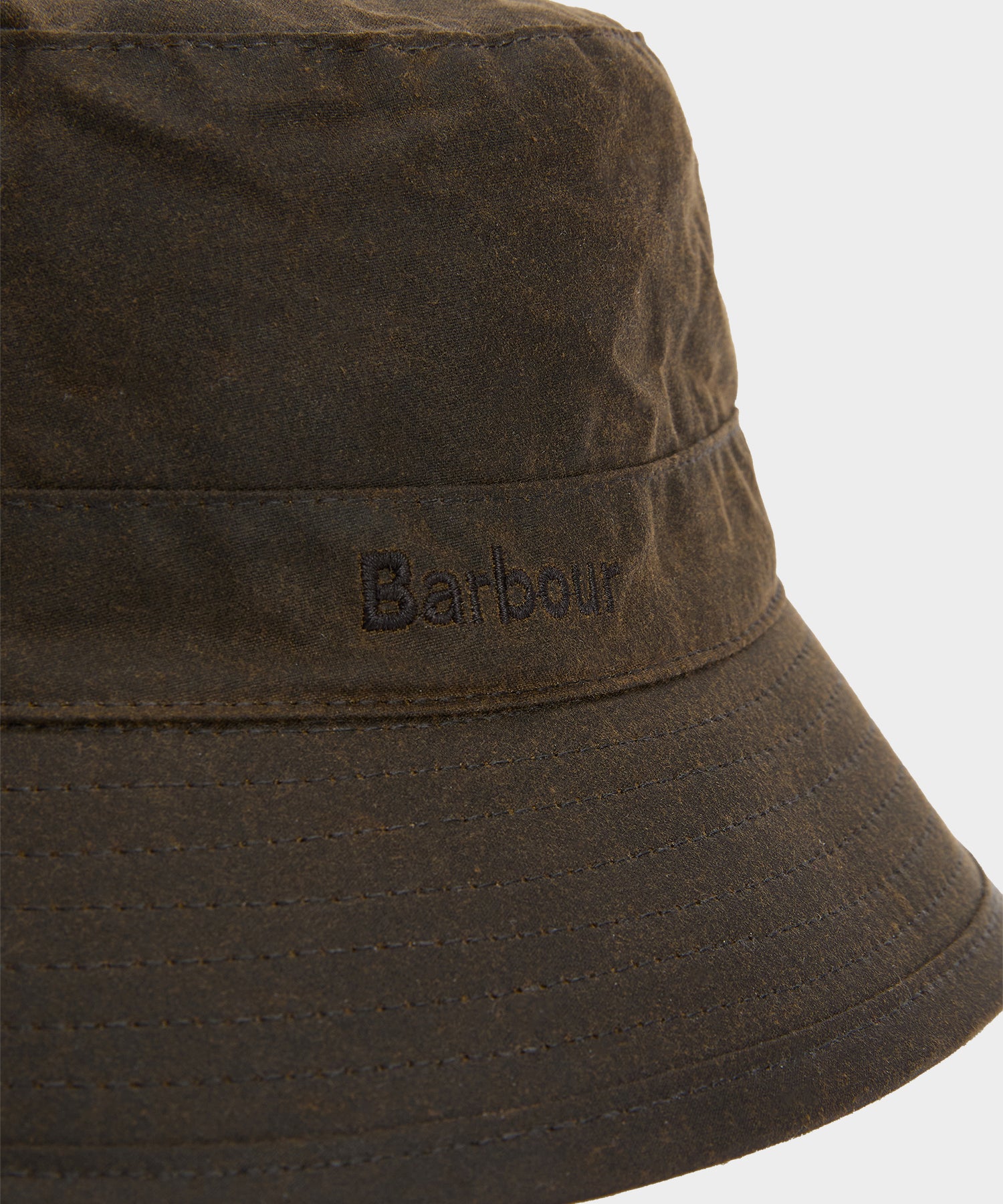 Barbour Waxed Bucket Hat - Image 4