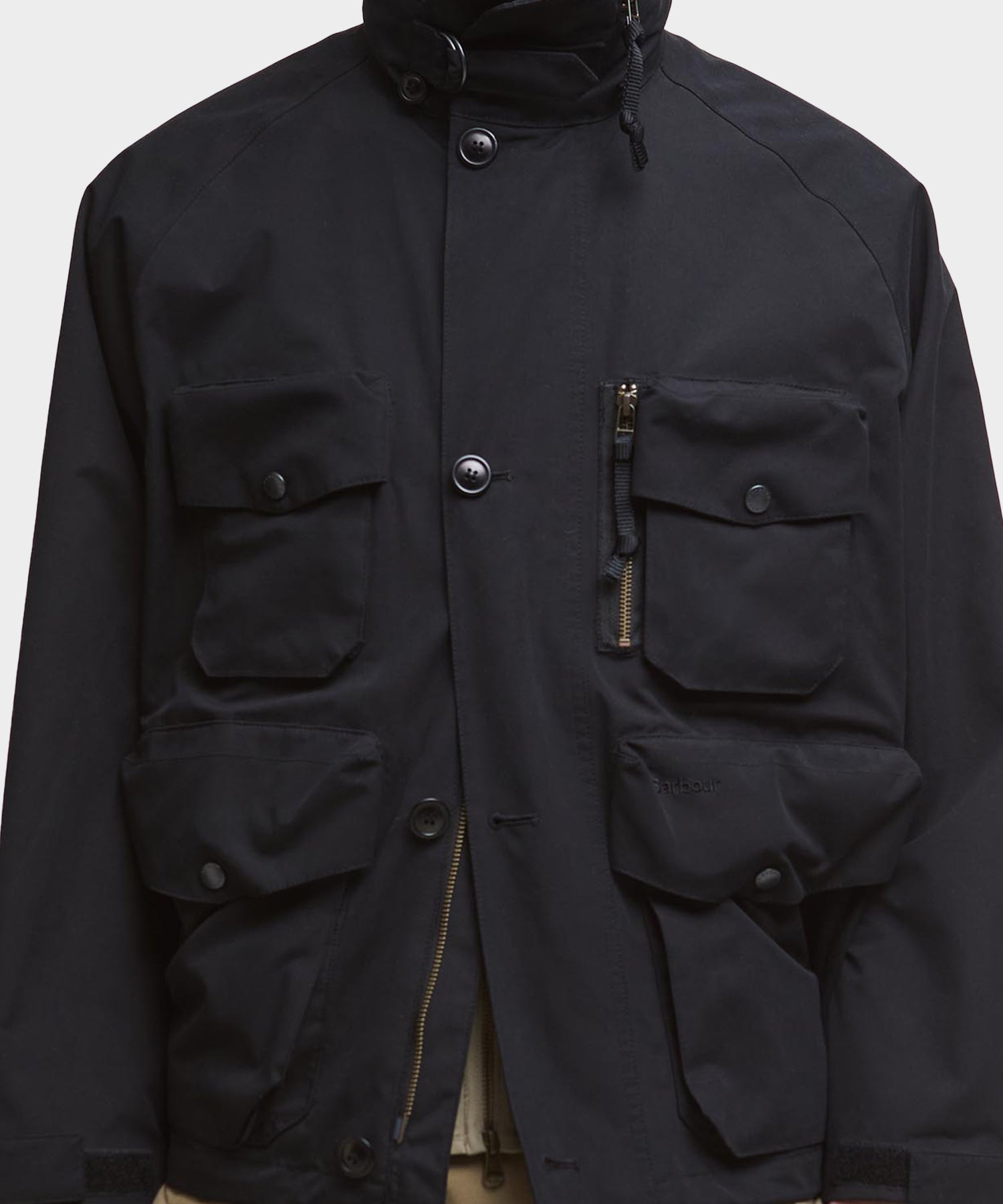 Barbour Waterproof Westdale Jacket in Black - Image 3