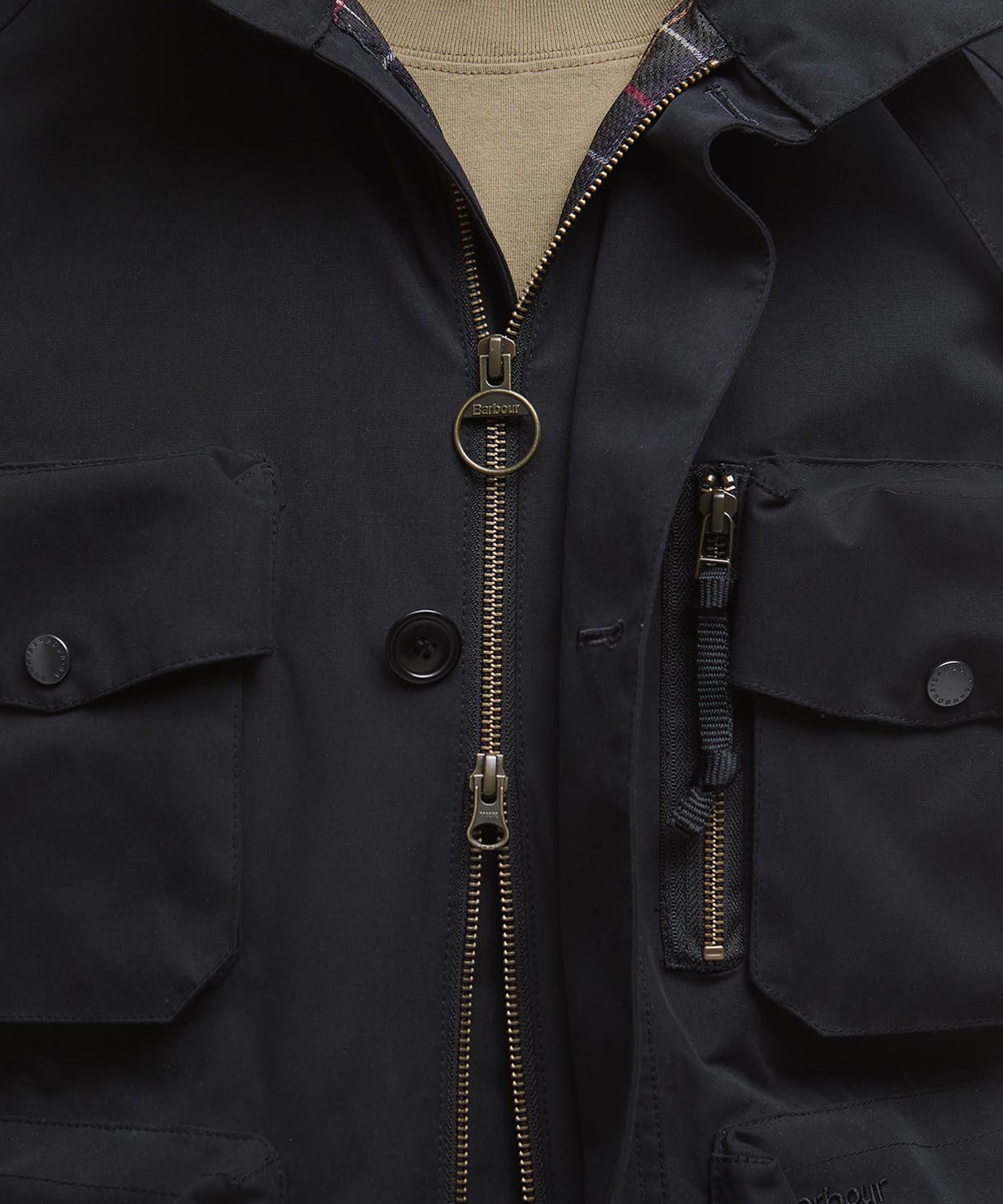 Barbour Waterproof Westdale Jacket in Black - Image 4