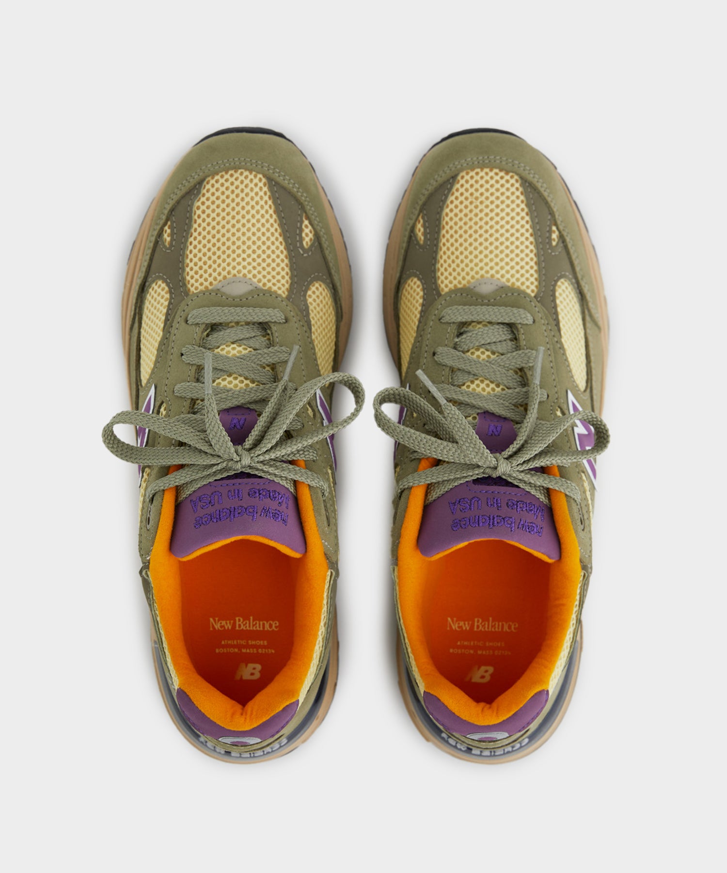 New Balance Made in USA 993 in Olive Leaf - Image 3
