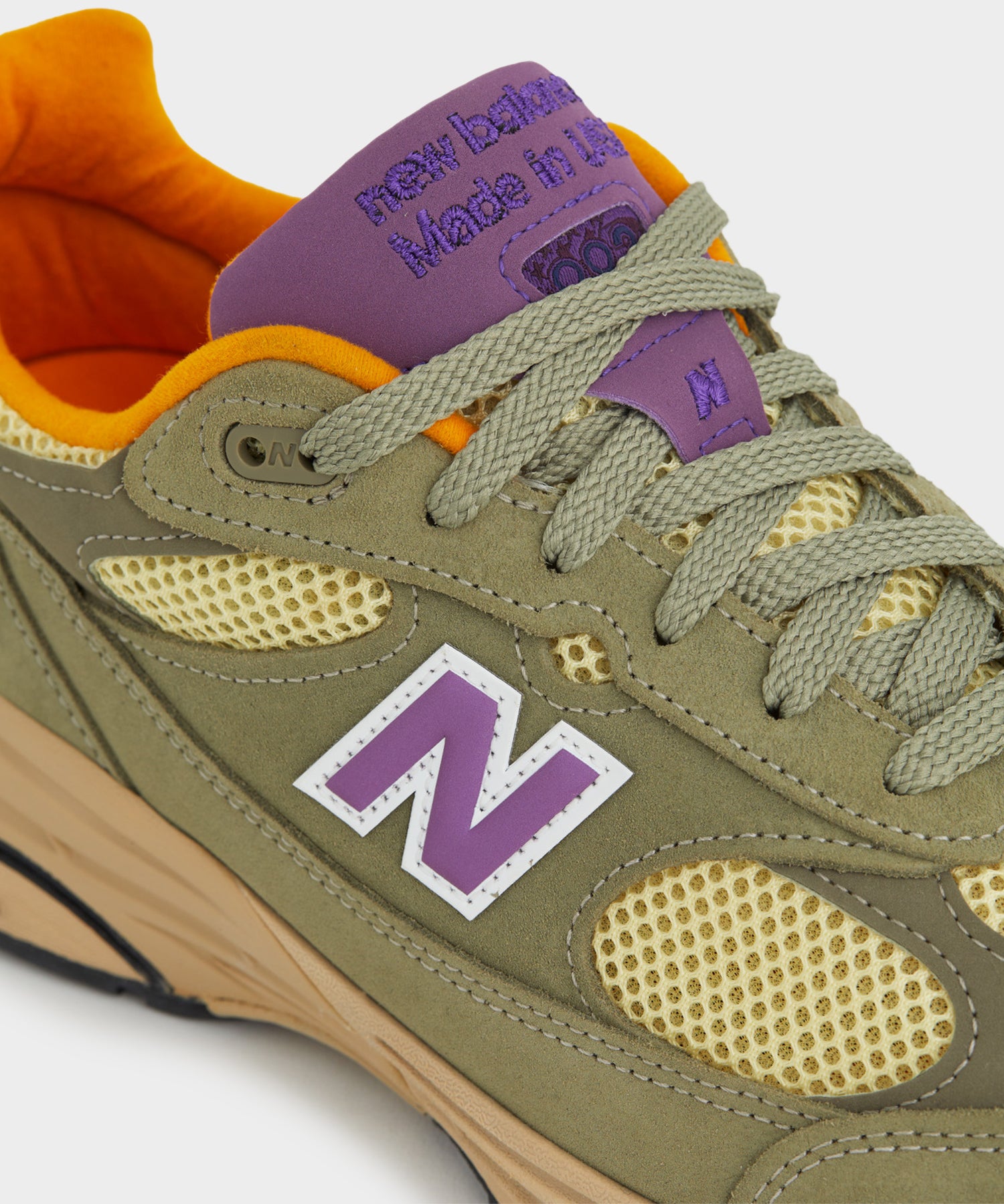 New Balance Made in USA 993 in Olive Leaf - Image 4