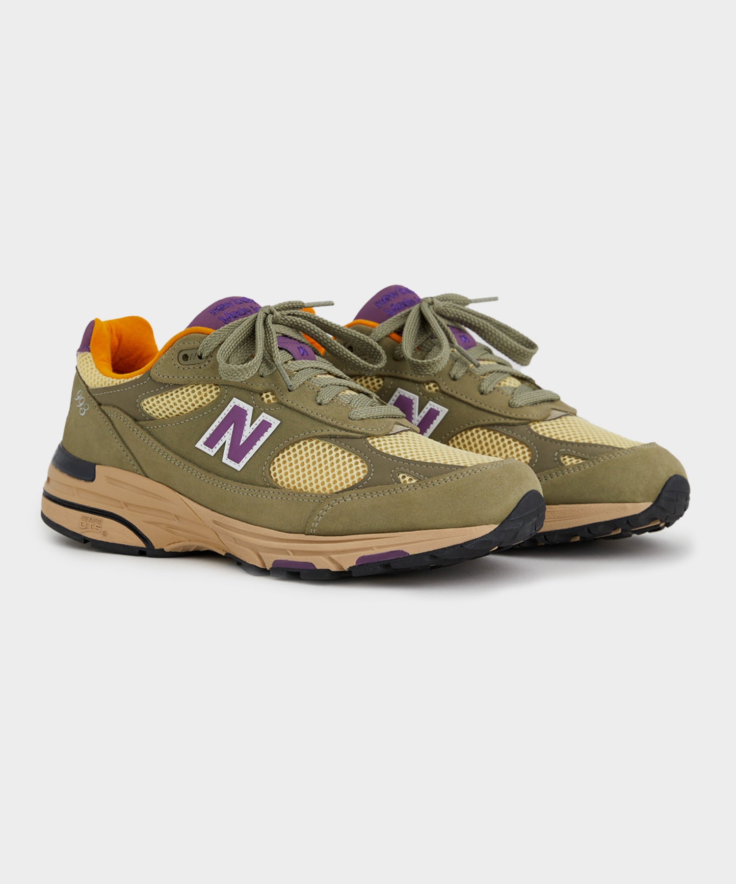 New Balance Made in USA 993 in Olive Leaf - Image 2