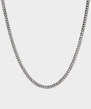 John Hardy Sterling Silver Curb Chain Necklace