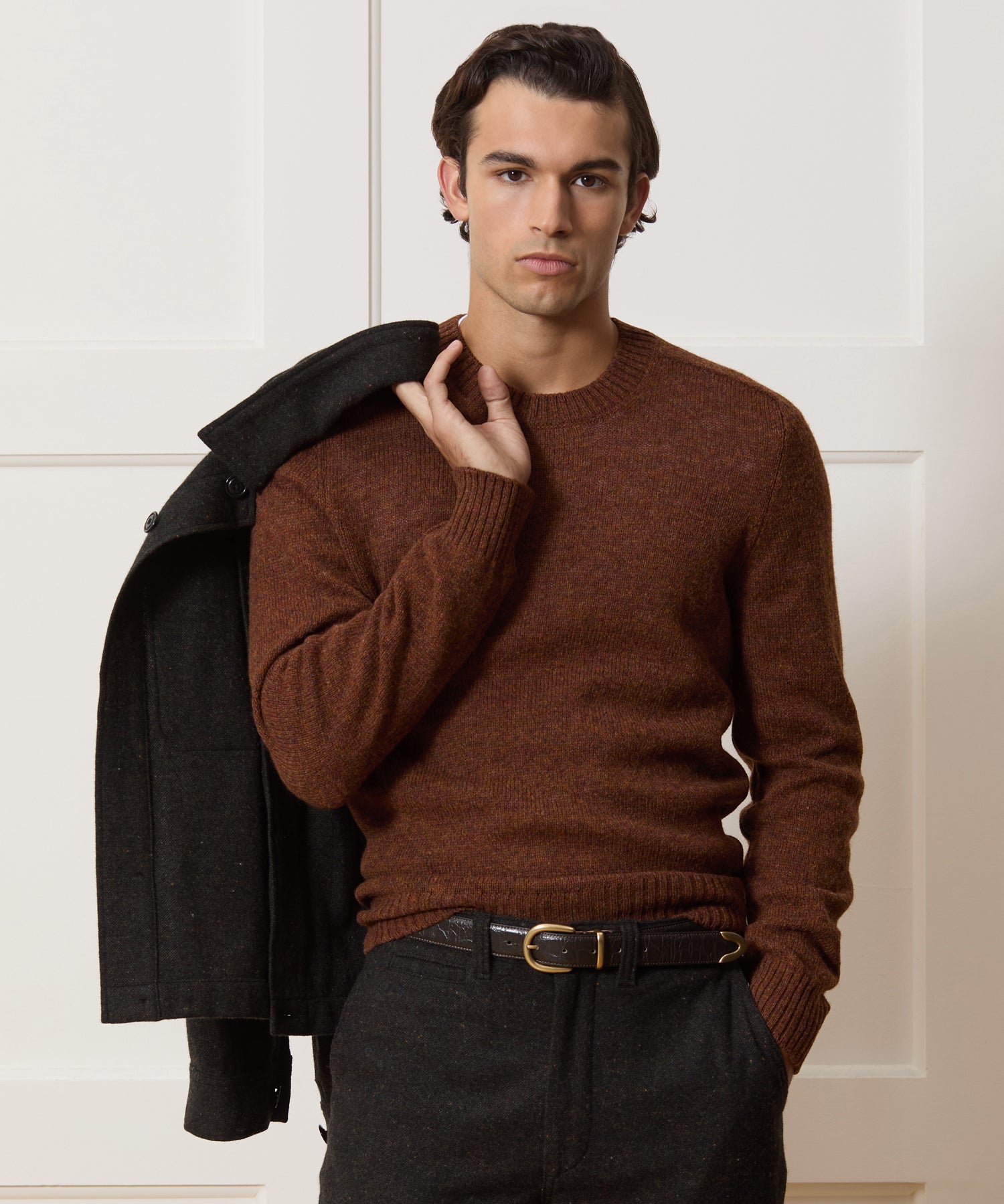 Italian Wool Crewneck Sweater - Image 2