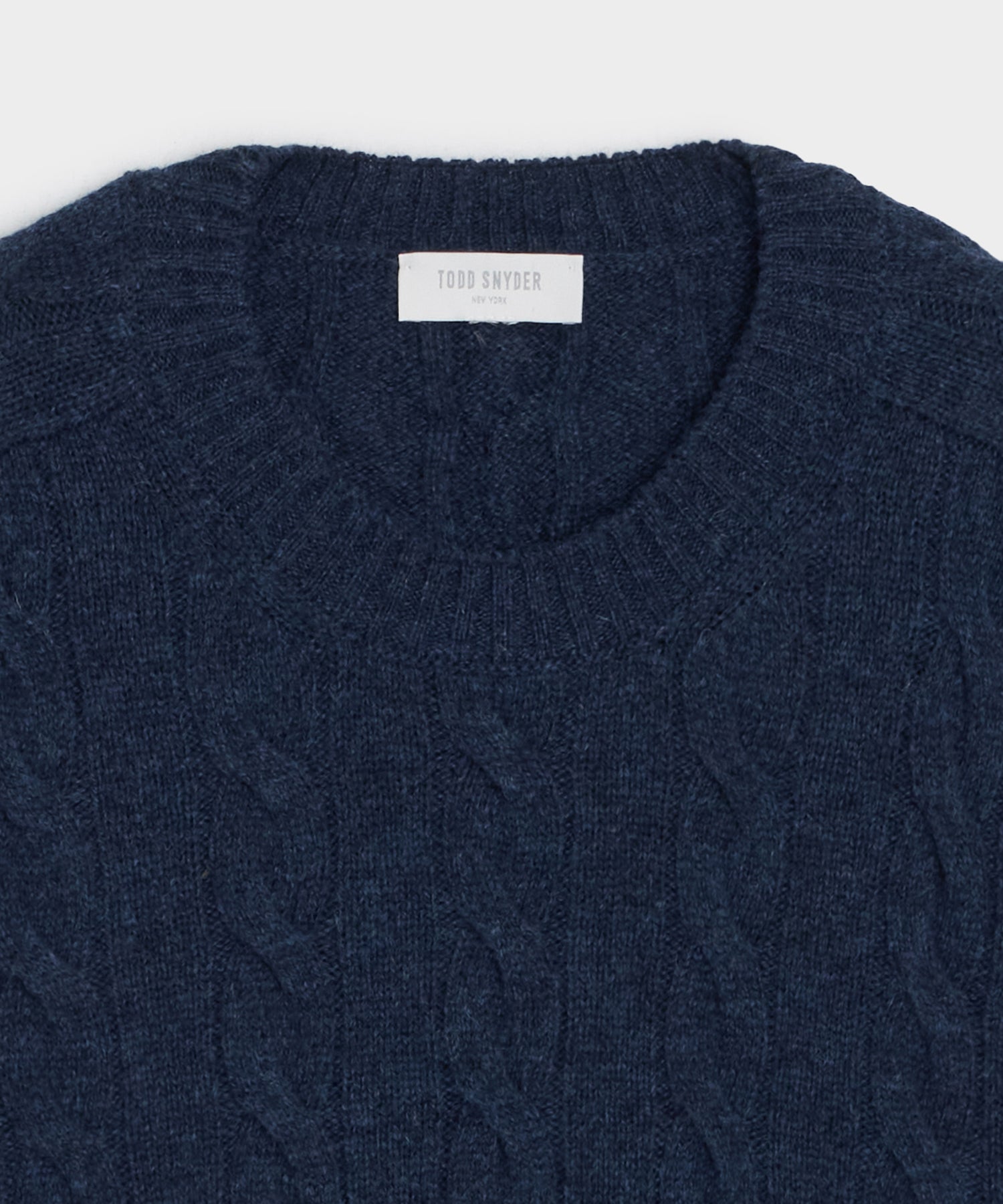 Italian Wool Cable Knit Sweater - Image 6