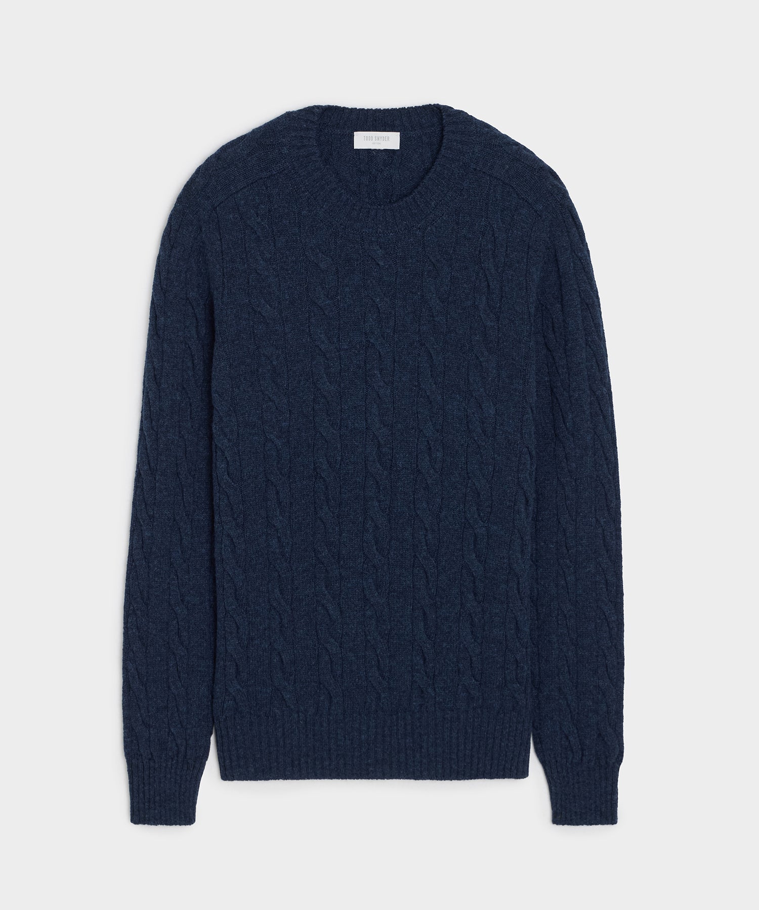 Italian Wool Cable Knit Sweater