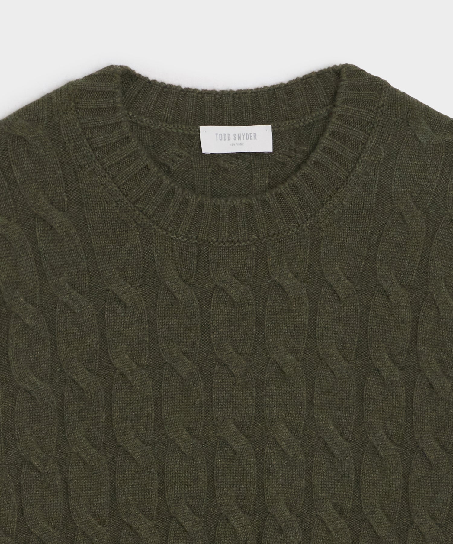 Italian Cashmere Cable Knit Sweater - Image 6