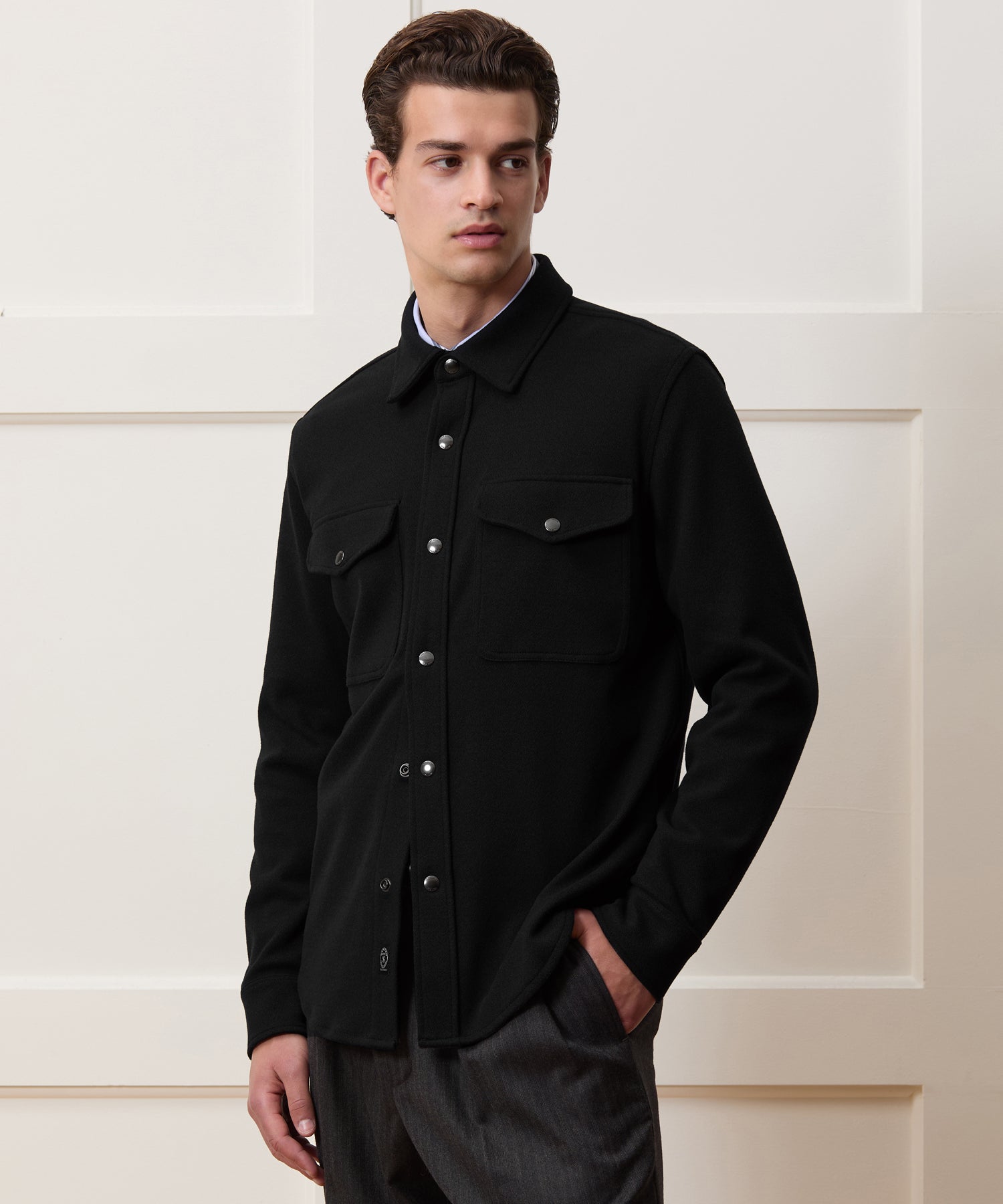 Military Shirt Jacket - Image 2