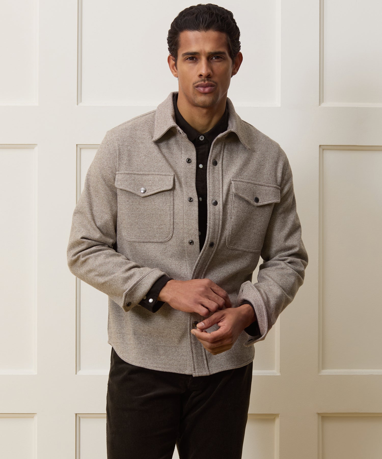 Military Shirt Jacket - Image 2