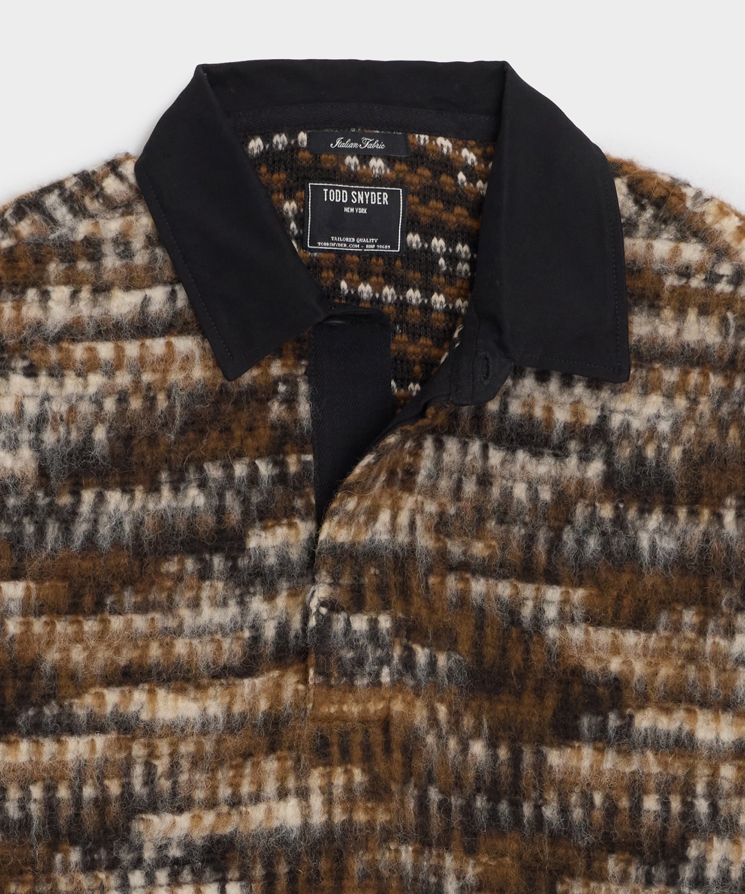 Brushed Wool Rugby Polo - Image 6