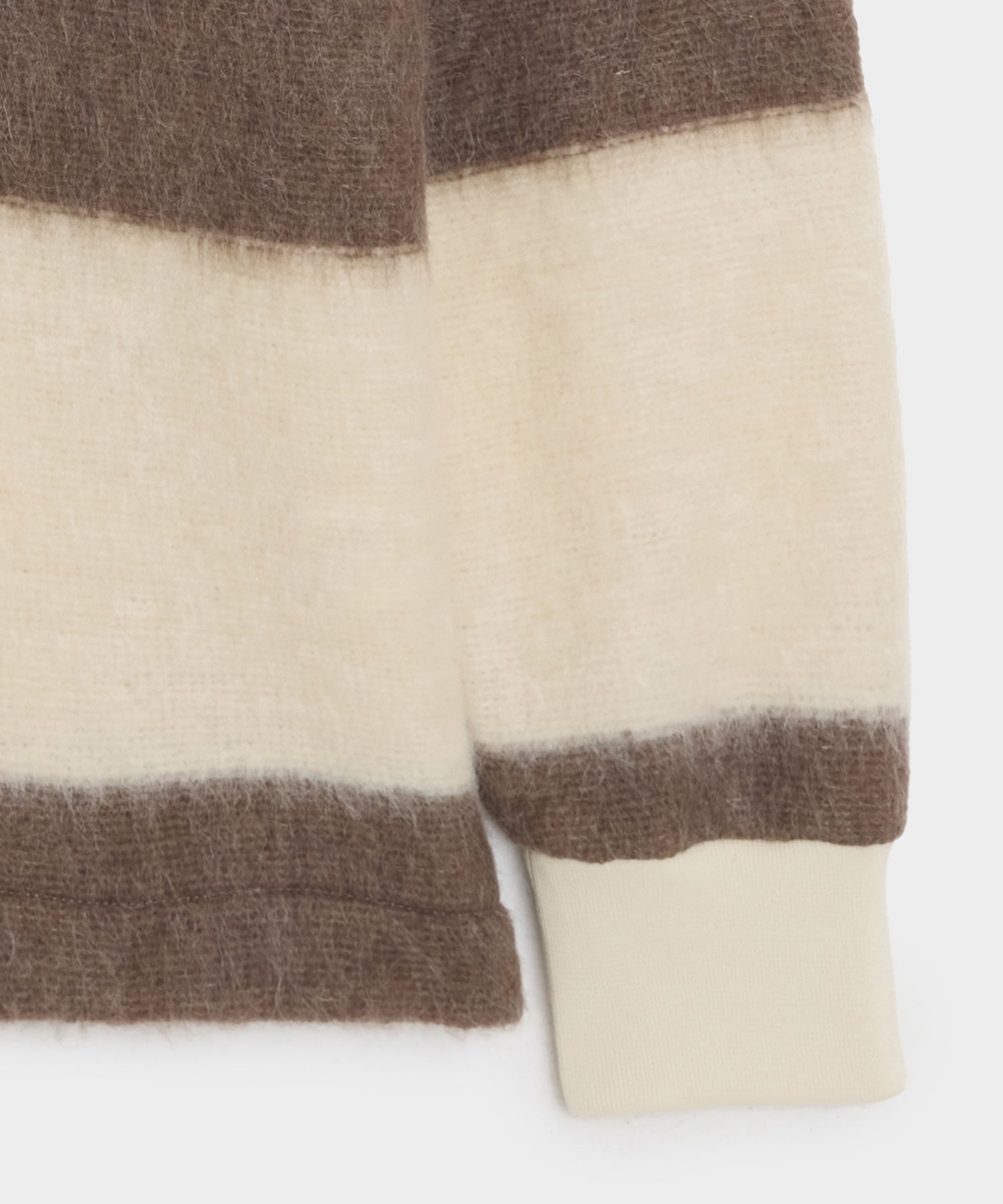 Brushed Mohair Rugby Polo - Image 7