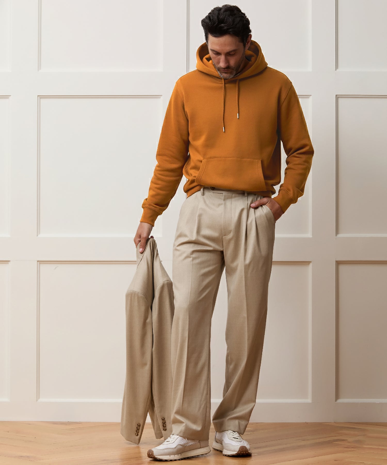 Portuguese Terry Popover Hoodie - Image 3