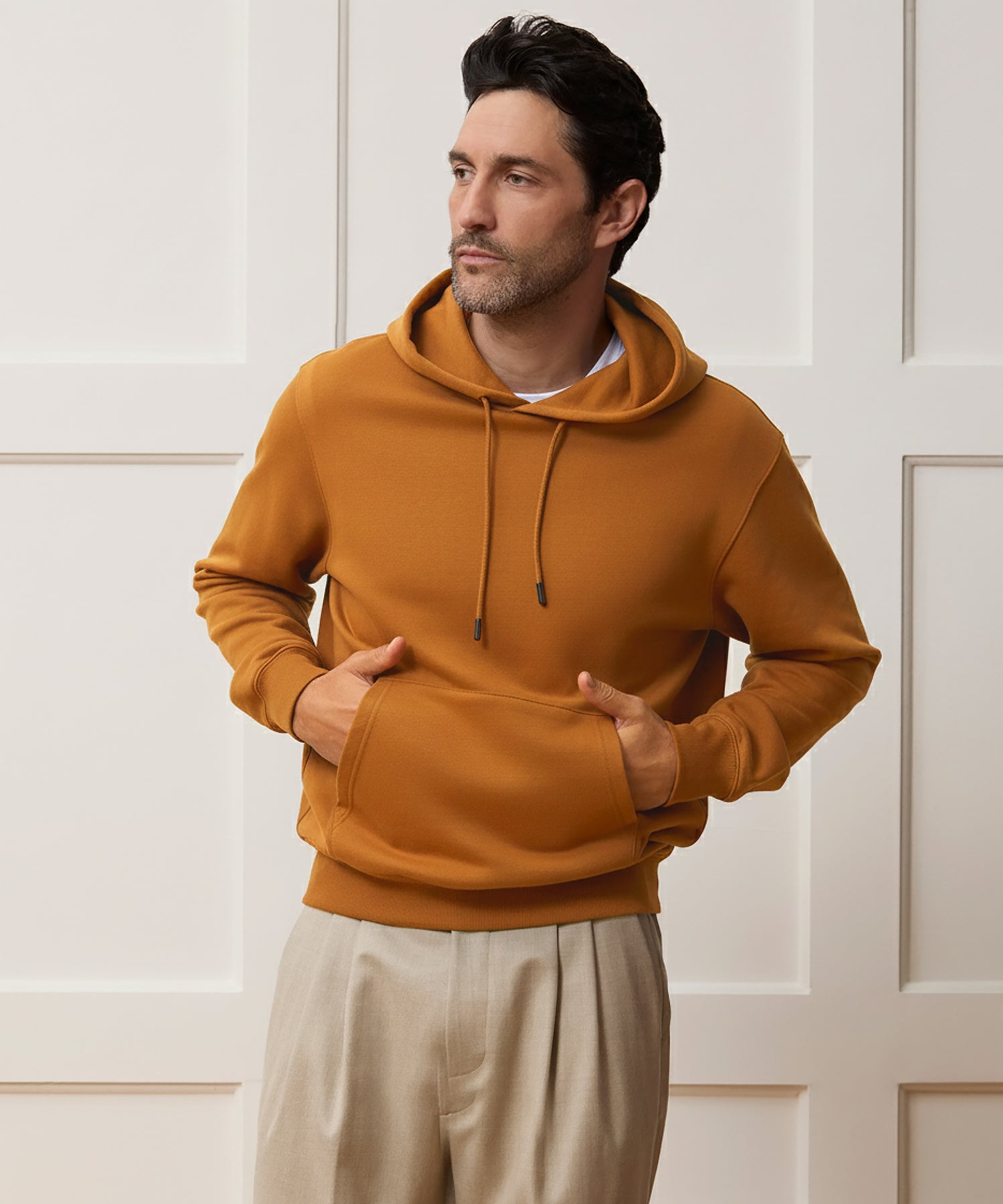 Portuguese Terry Popover Hoodie - Image 2