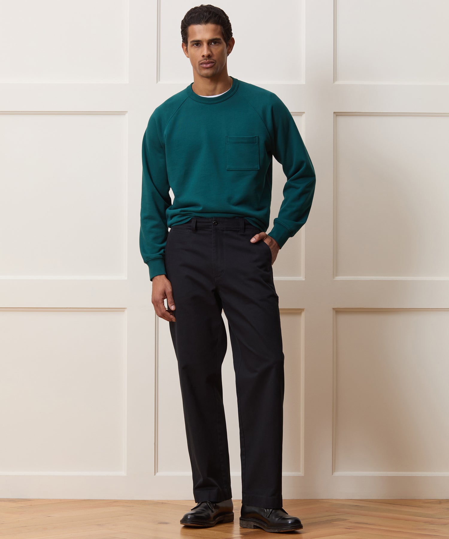 Portuguese Terry Pocket Sweatshirt - Image 3