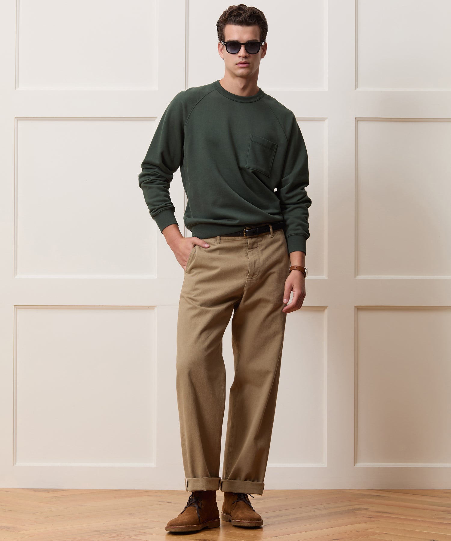 Portuguese Terry Pocket Sweatshirt - Image 3