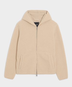 Sherpa Fleece Lodge Full-Zip Hoodie