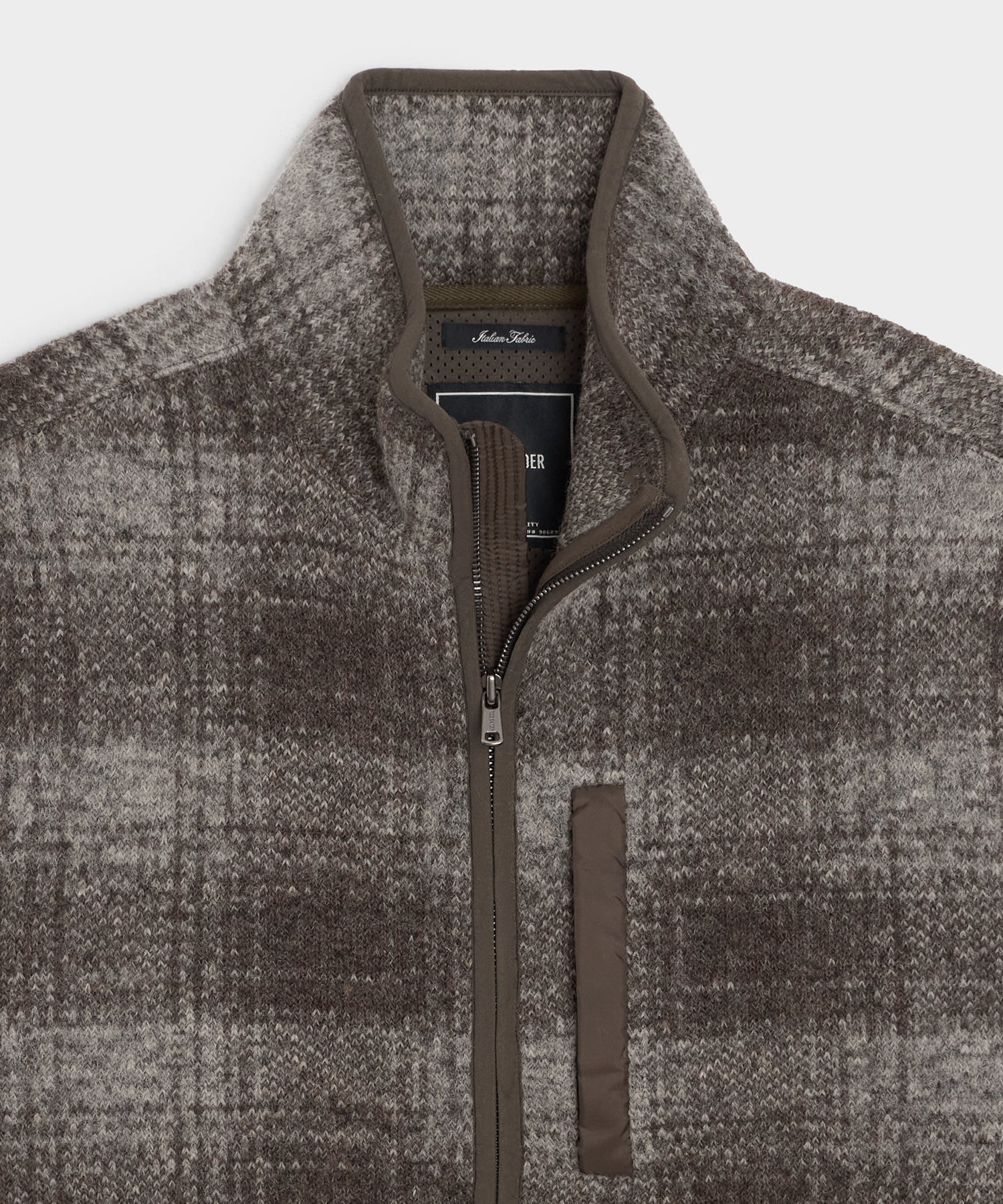 Plaid Fleece Lodge Jacket - Image 6
