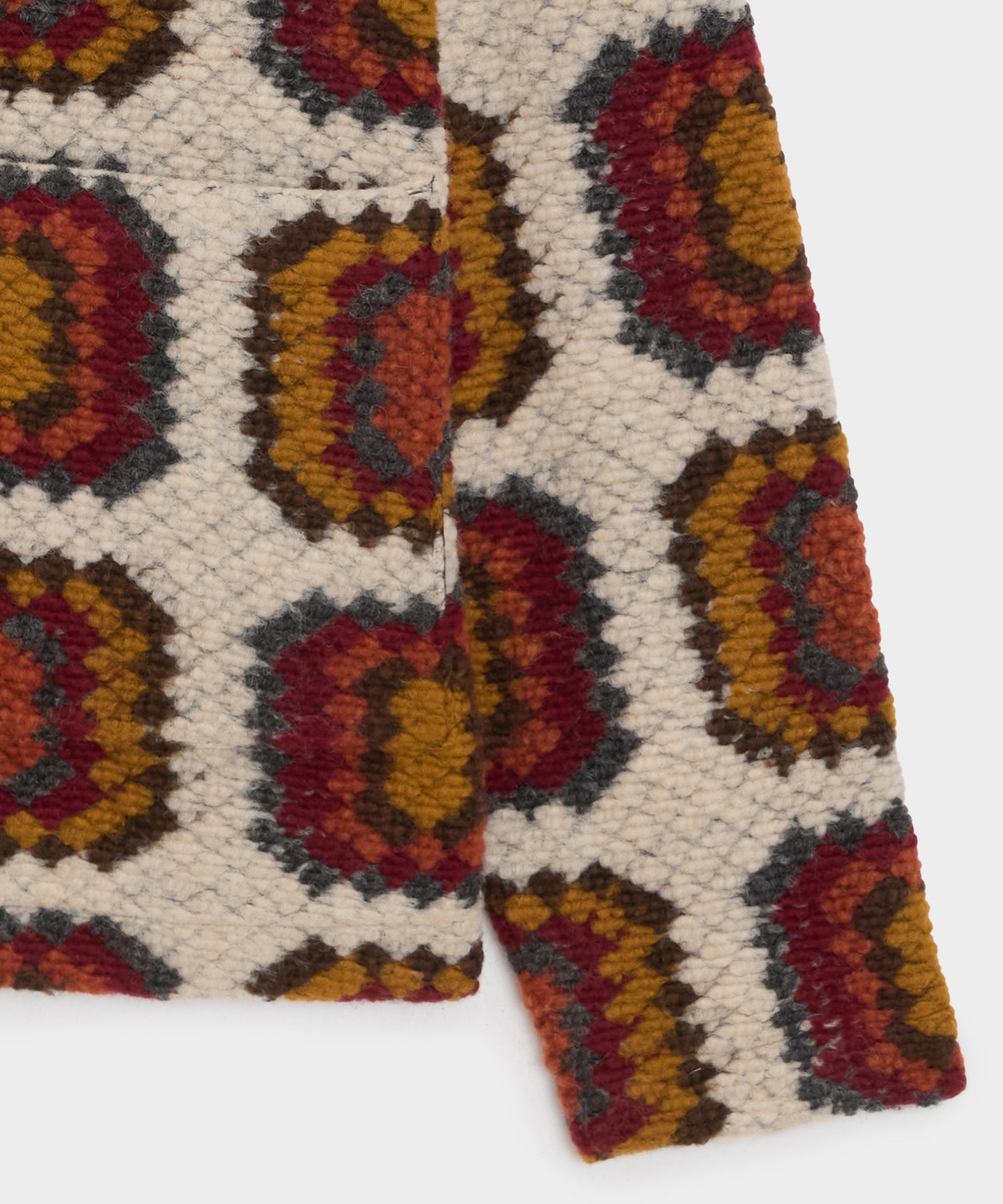 Italian Crochet Full-Zip Jacket - Image 7