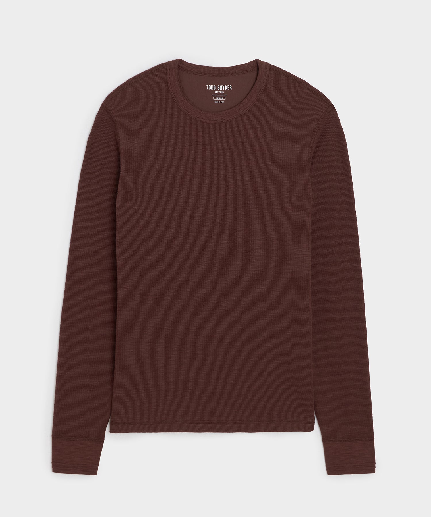 Lightweight Mini Waffle Tee