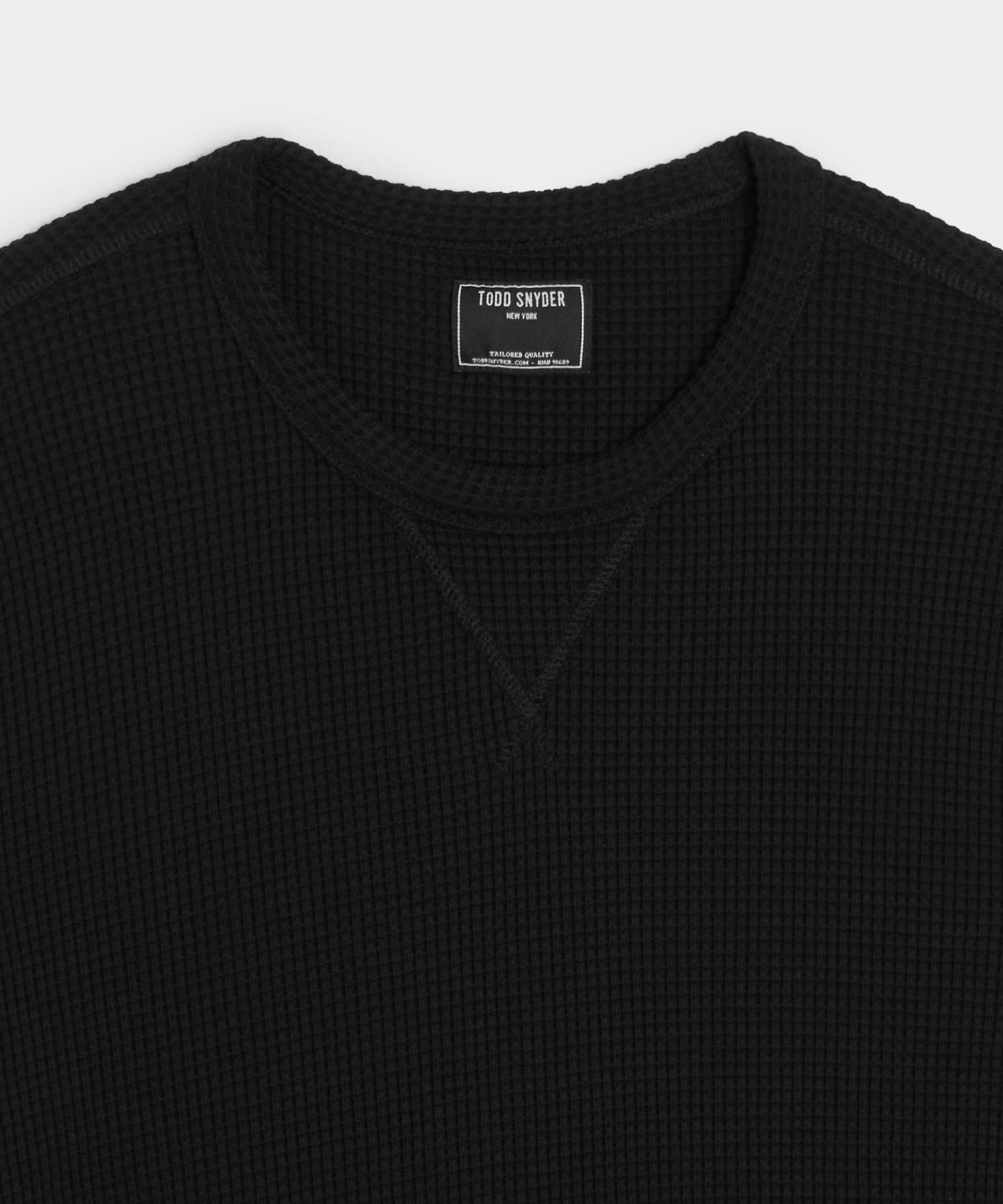 Portuguese Cotton Waffle Crewneck - Image 6