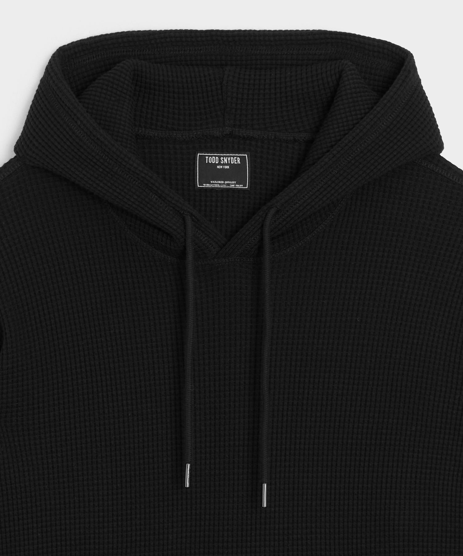 Portuguese Cotton Waffle Hoodie - Image 6