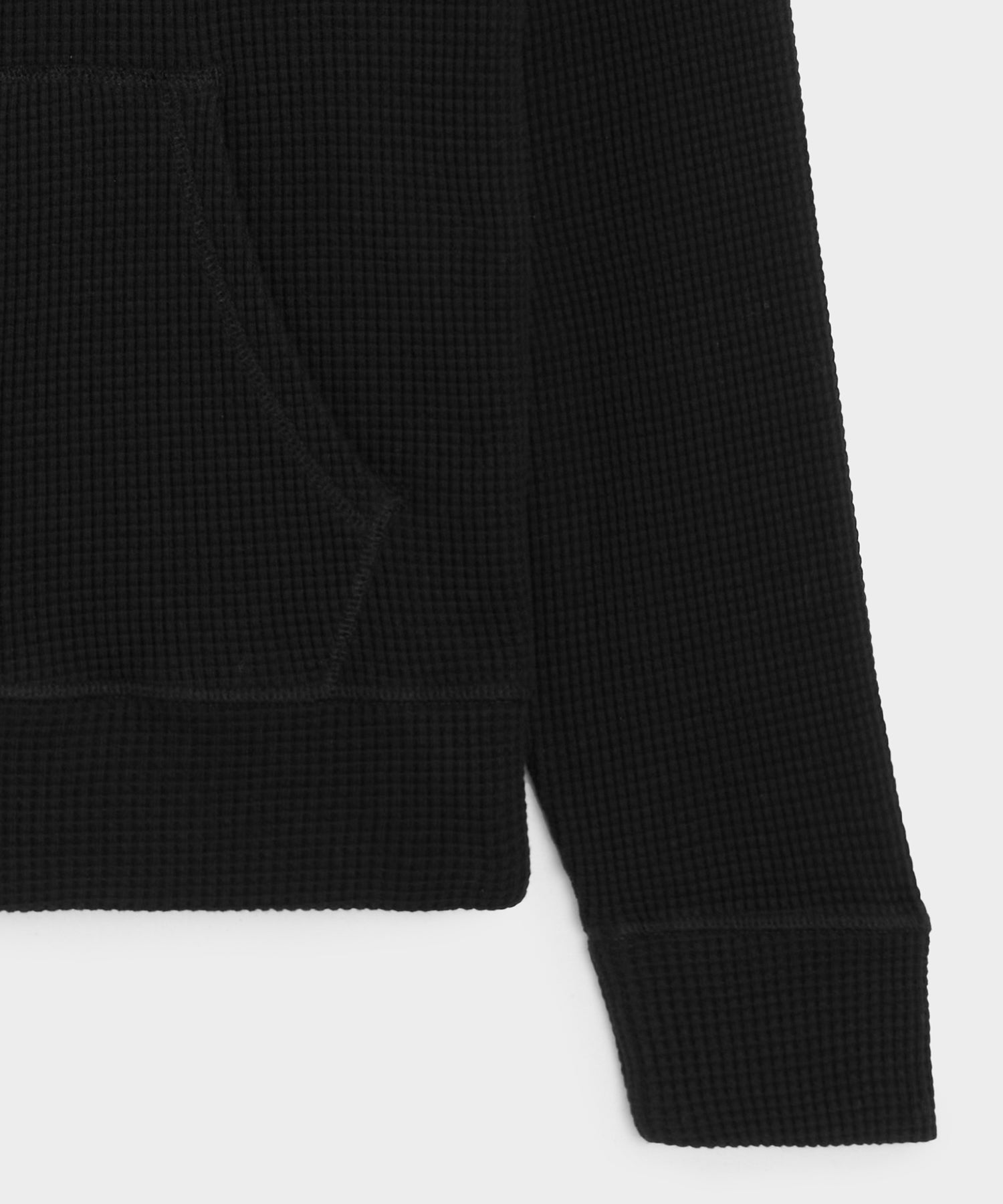 Portuguese Cotton Waffle Hoodie - Image 7