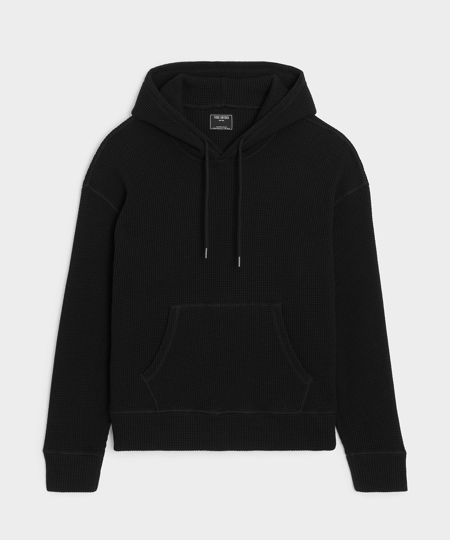 Portuguese Cotton Waffle Hoodie