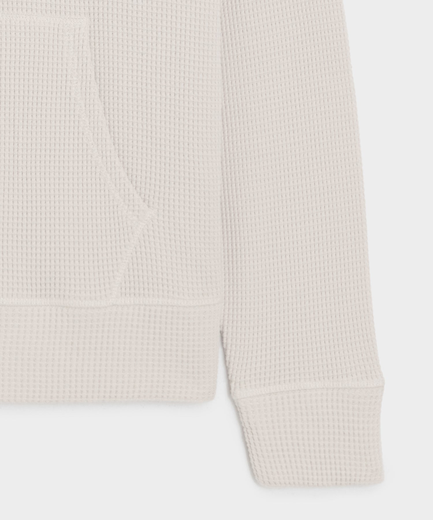 Portuguese Cotton Waffle Hoodie - Image 7