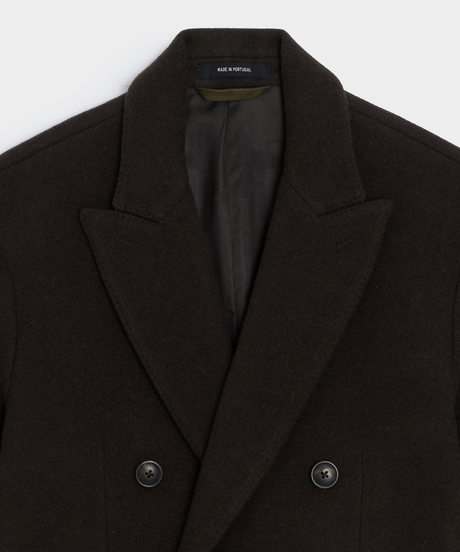 Italian Wool-Cashmere Double-Breasted Topcoat - Image 6
