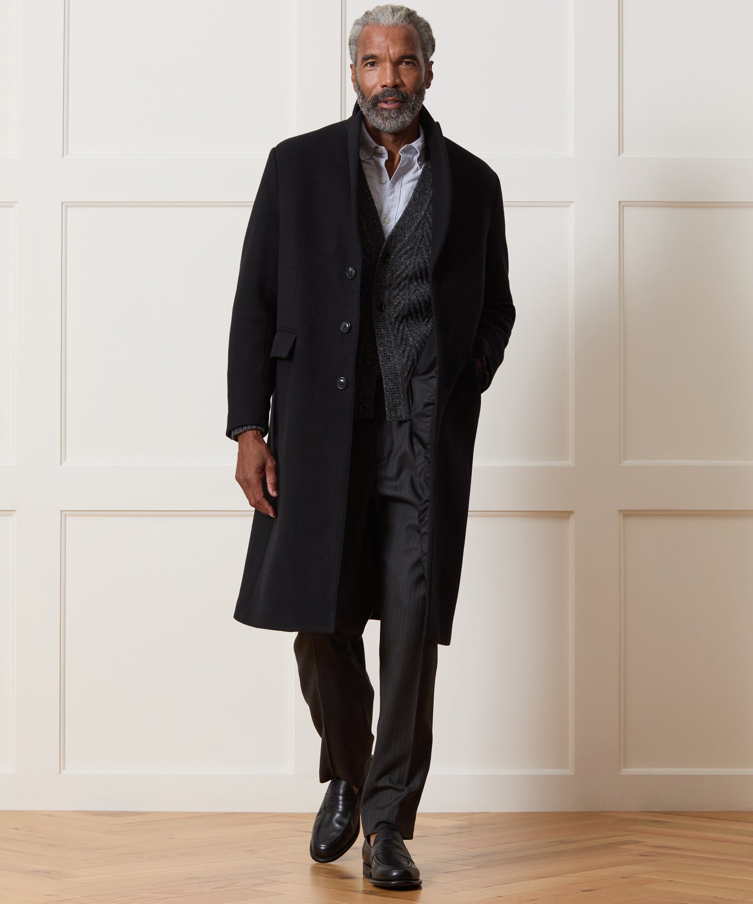 Italian Wool-Cashmere Topcoat - Image 2
