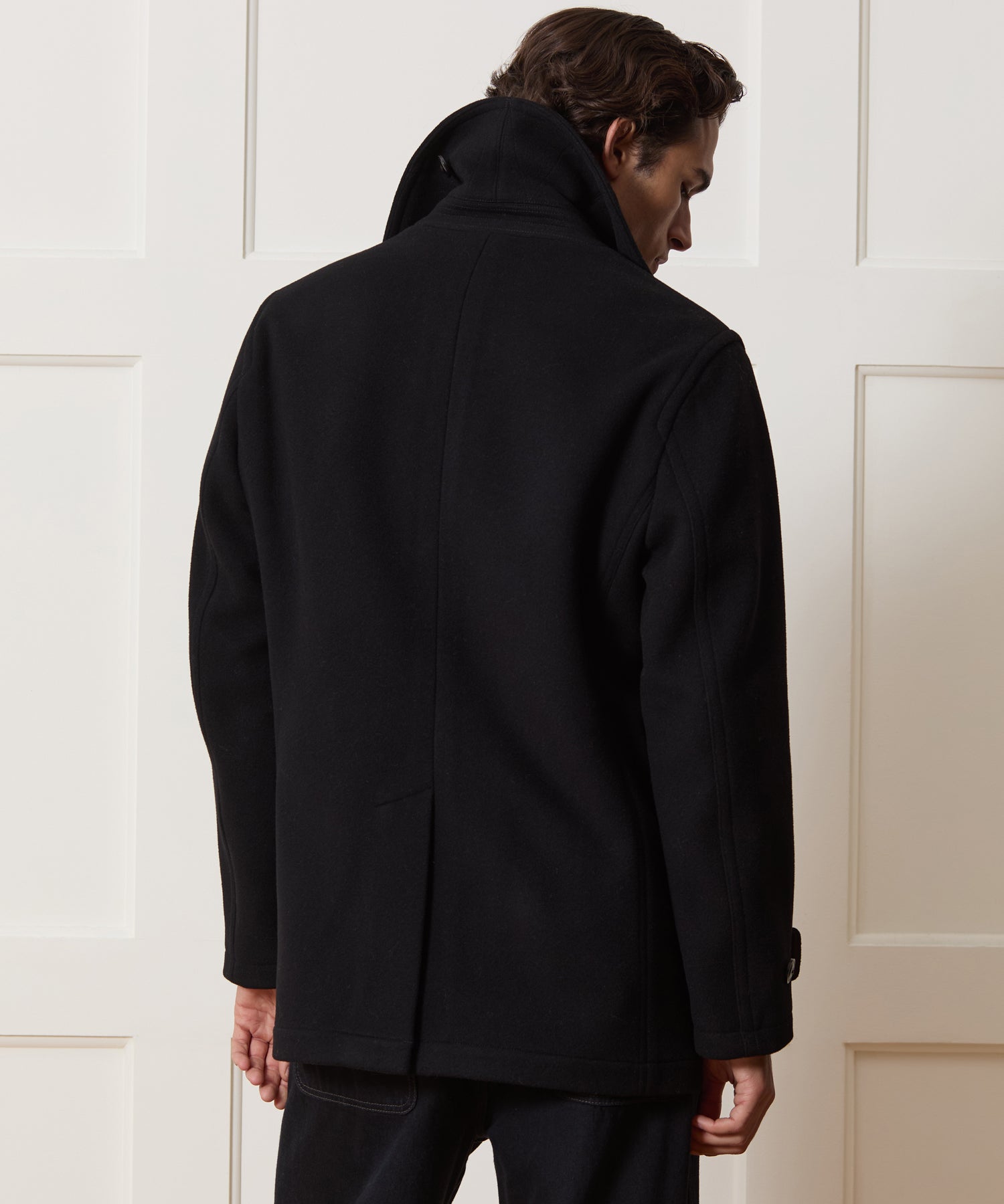Italian Wool-Cashmere Peacoat - Image 5