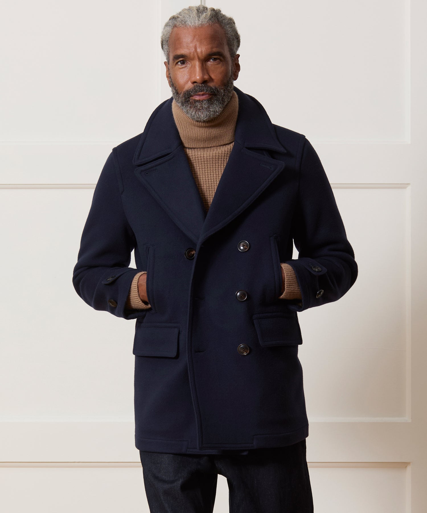 Italian Wool-Alpaca Peacoat - Image 2