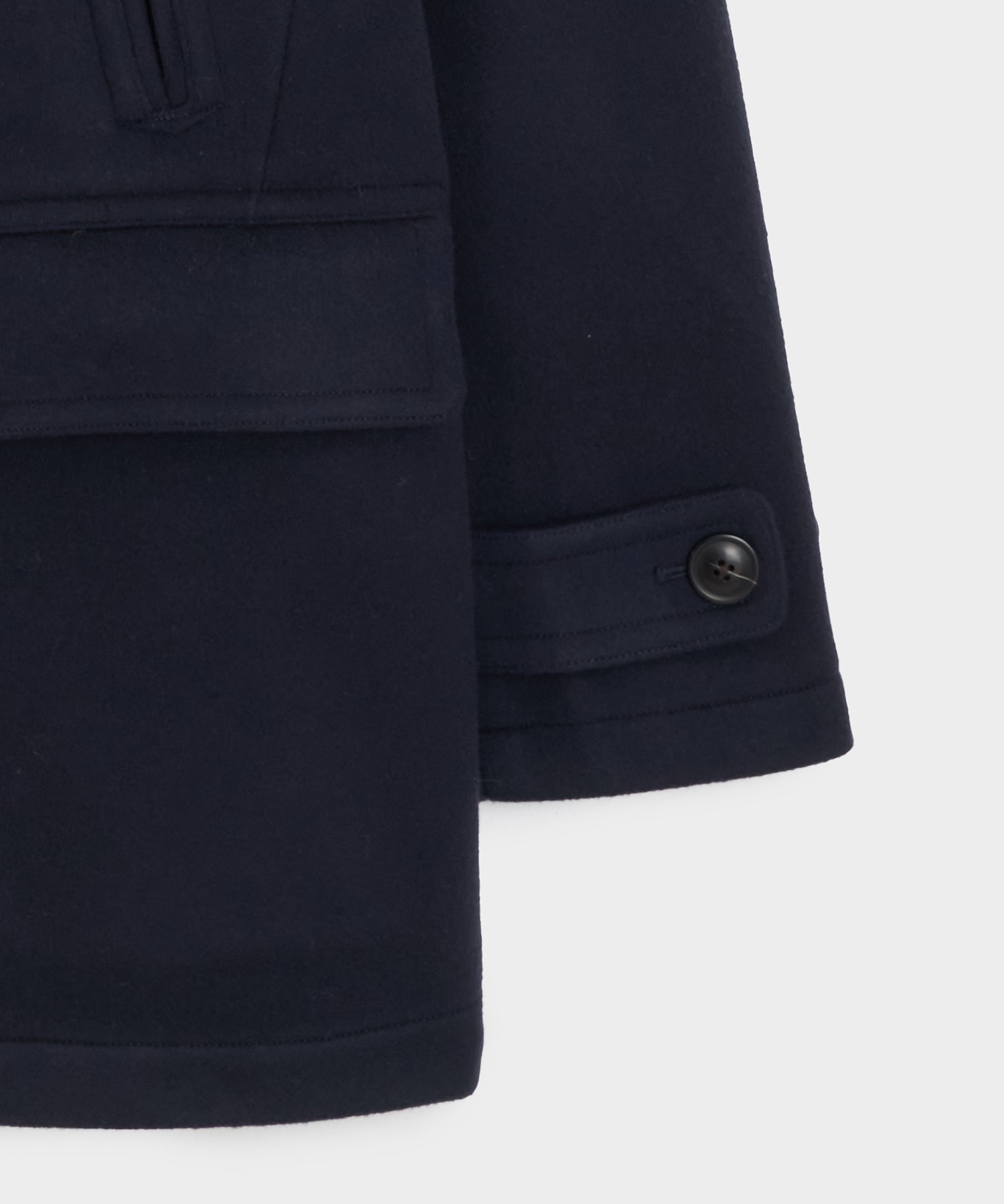 Italian Wool-Cashmere Peacoat - Image 7