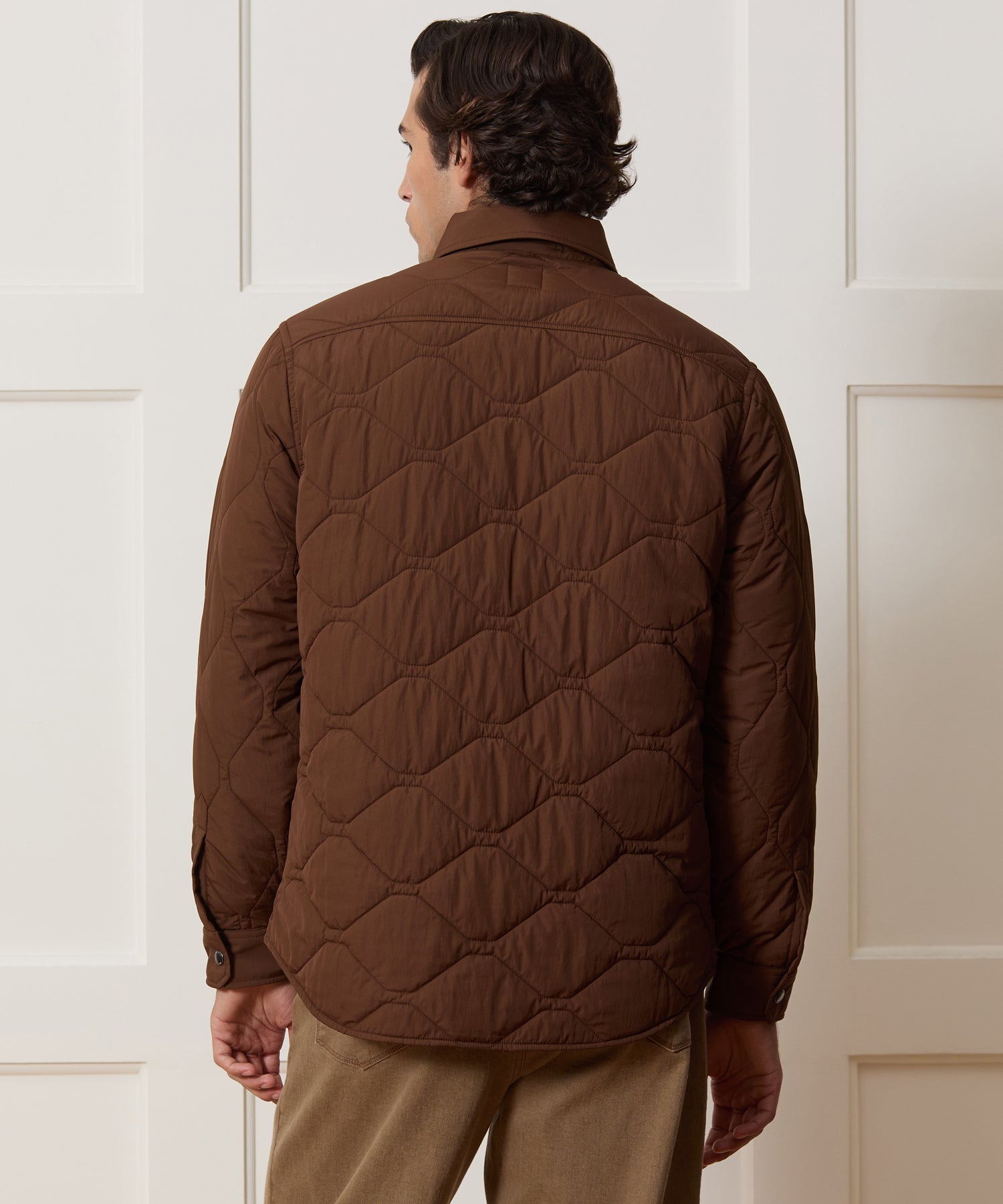 Quilted Filled Shirt Jacket - Image 5