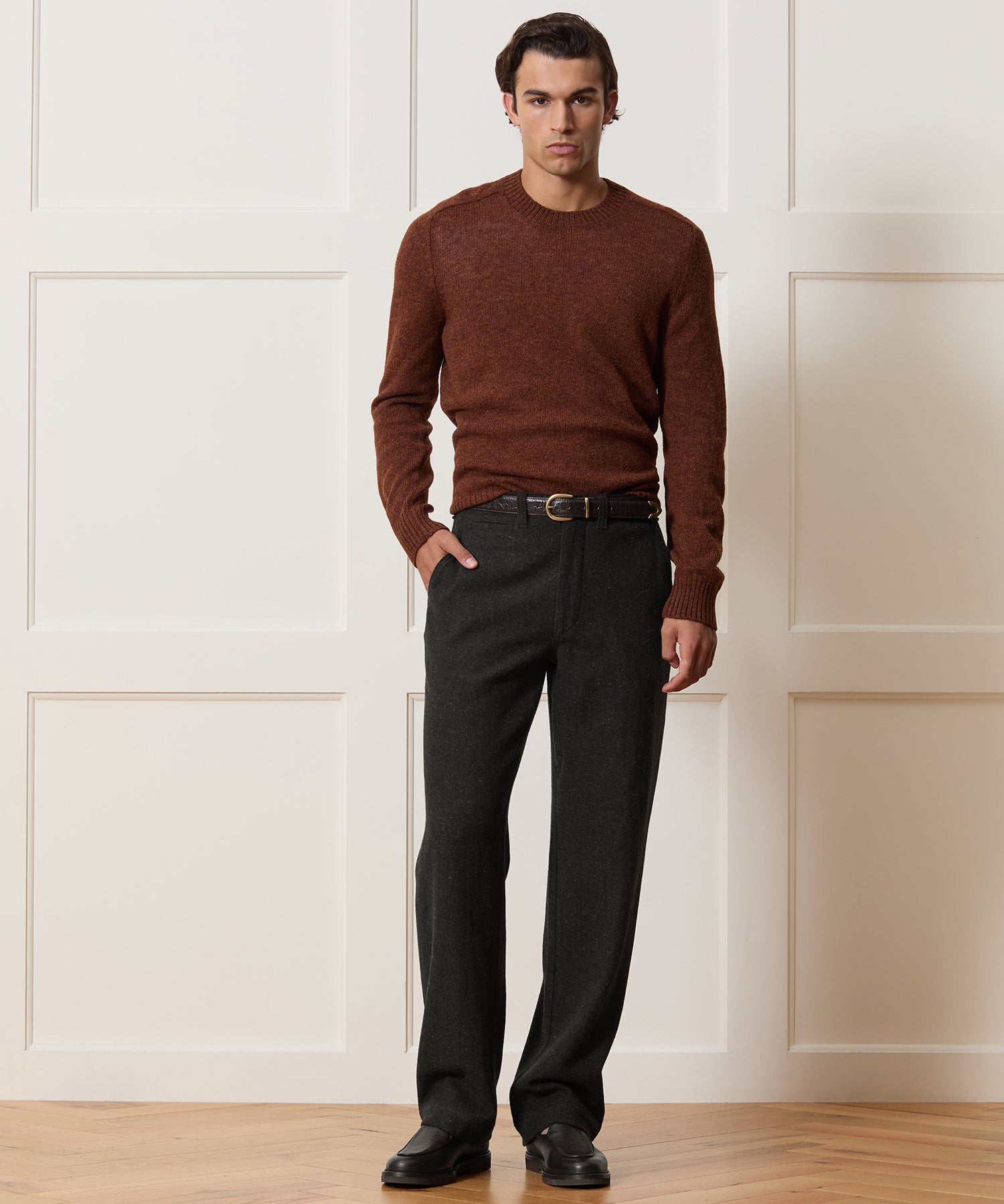 Relaxed Donegal Trouser - Image 3