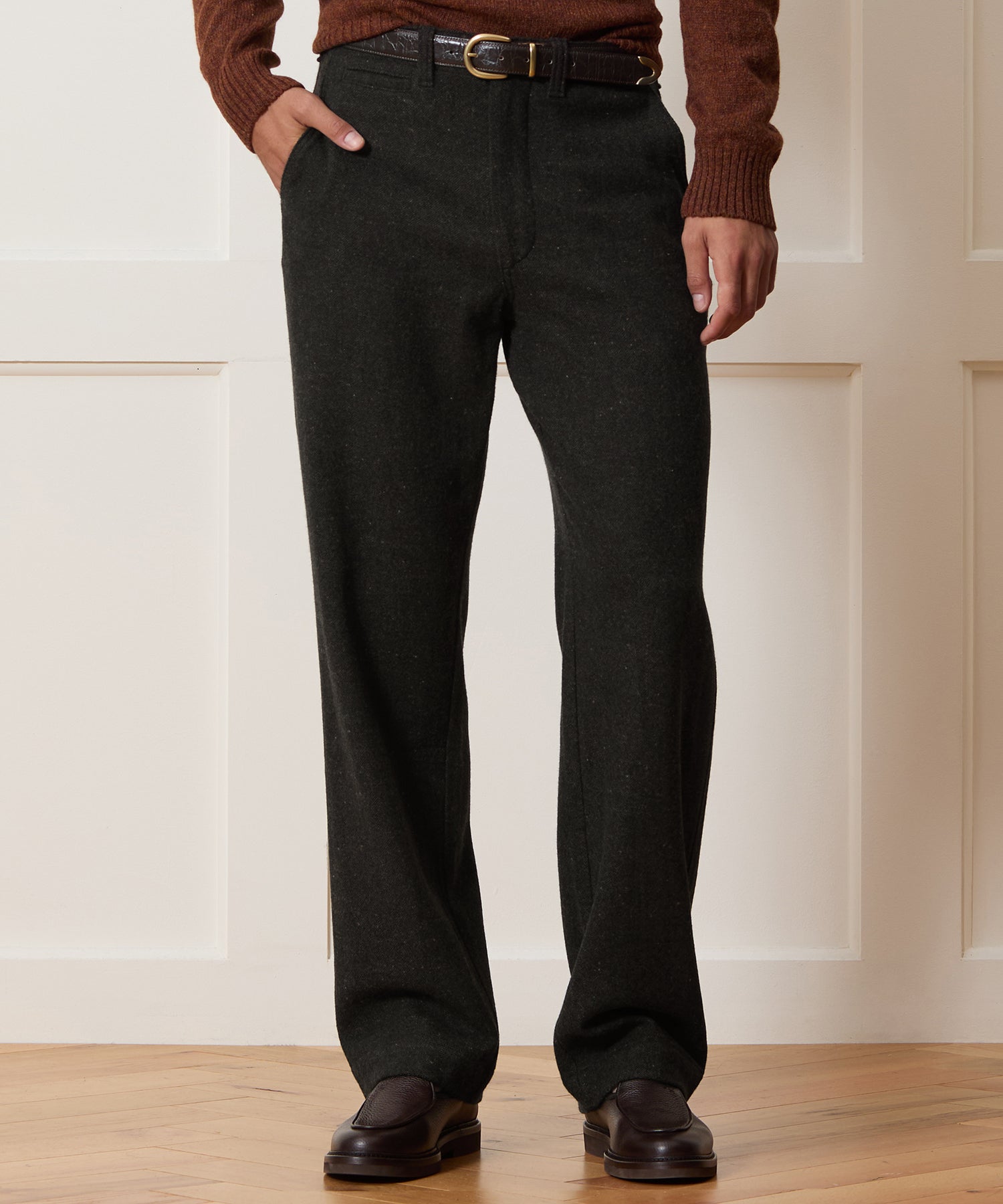 Relaxed Donegal Trouser - Image 2
