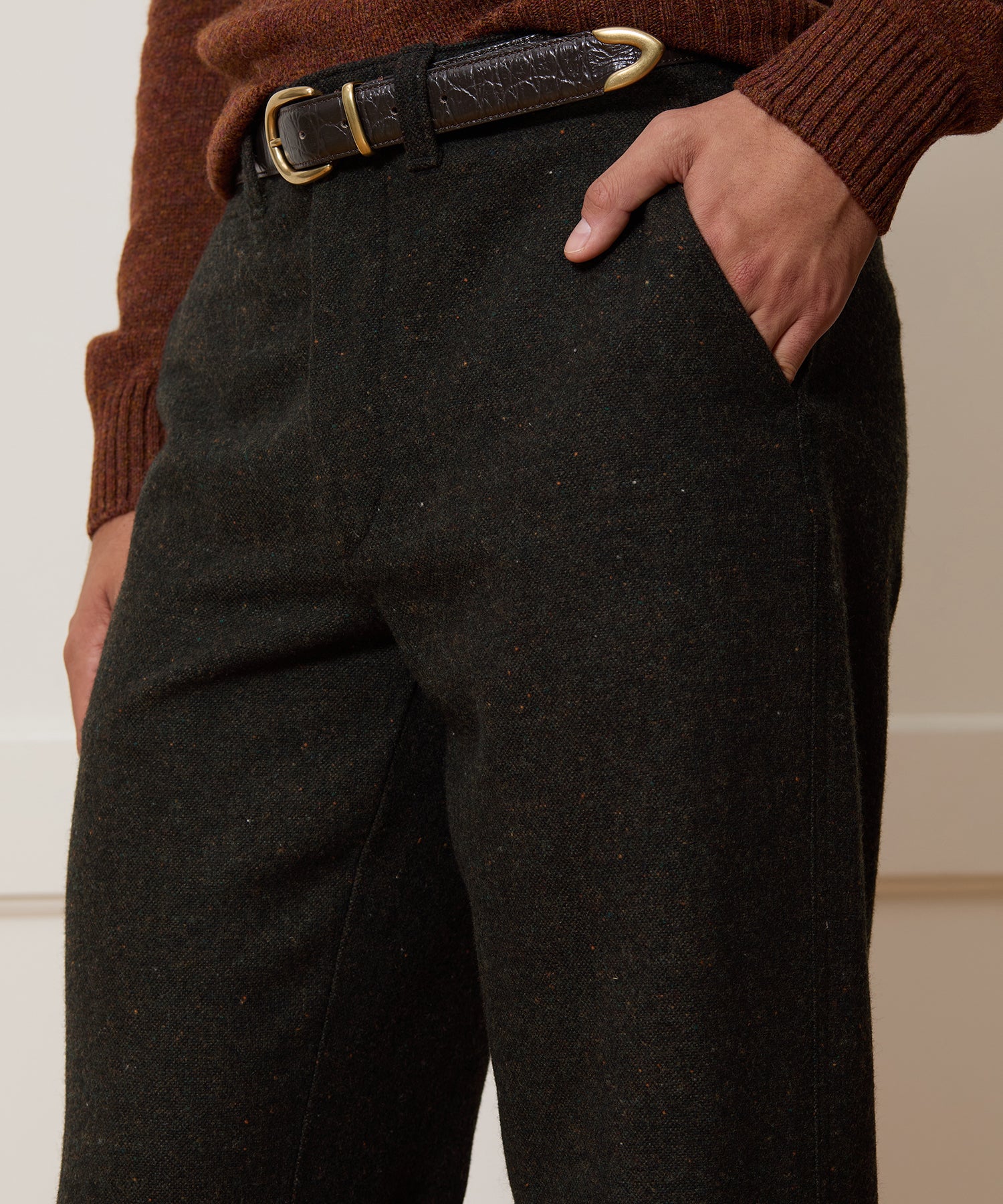 Relaxed Donegal Trouser - Image 5