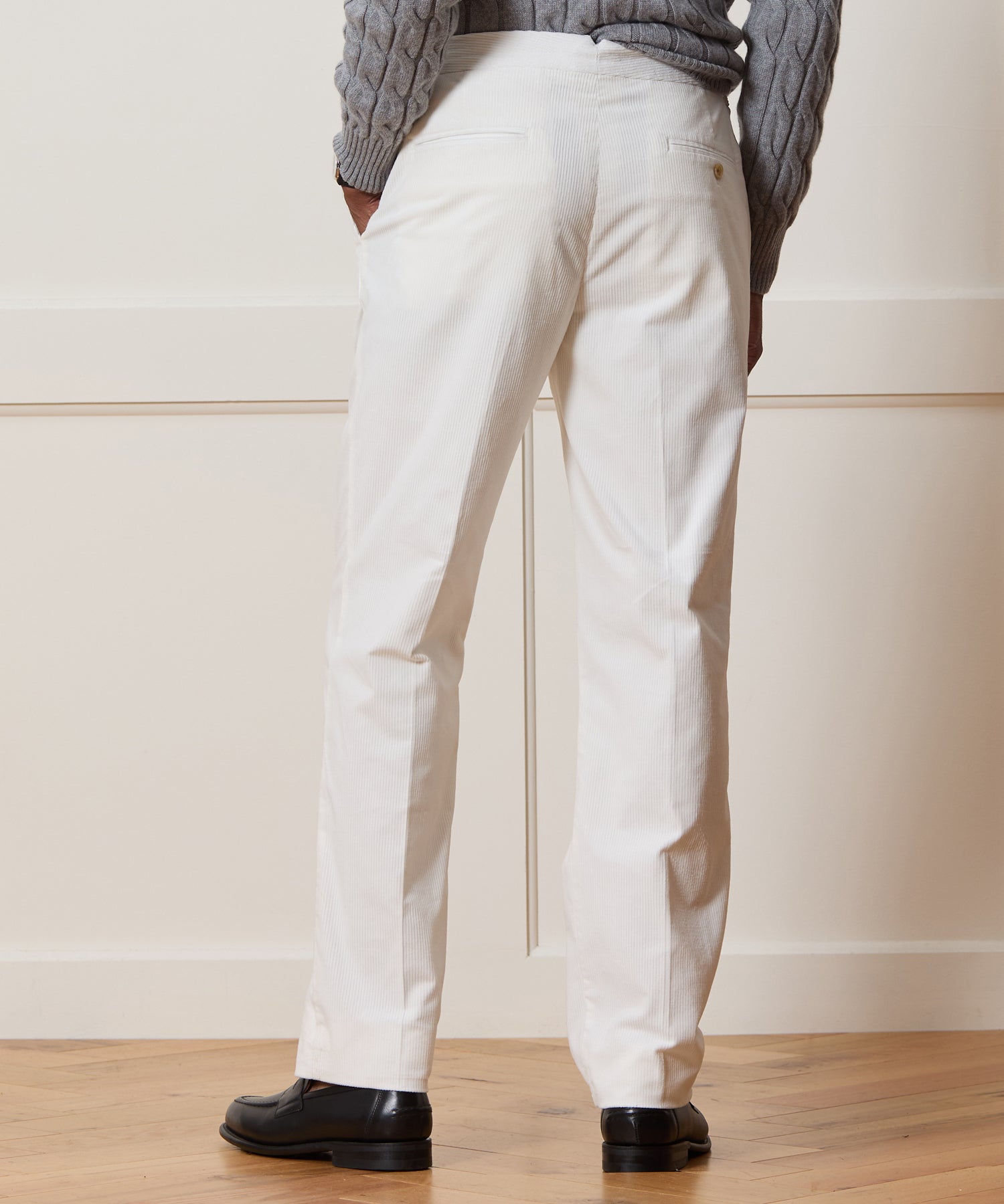 Italian Corduroy Side Tab Trouser - Image 4
