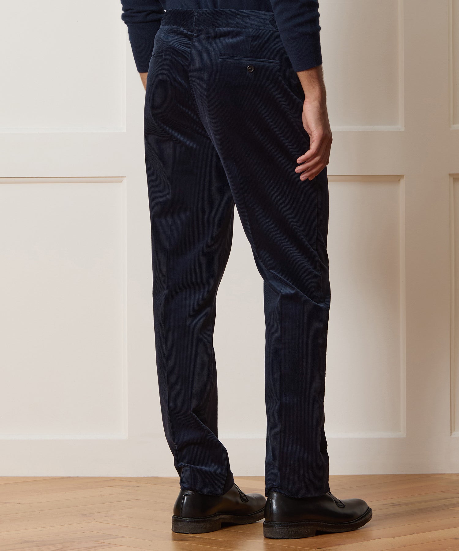 Italian Corduroy Side Tab Trouser - Image 8